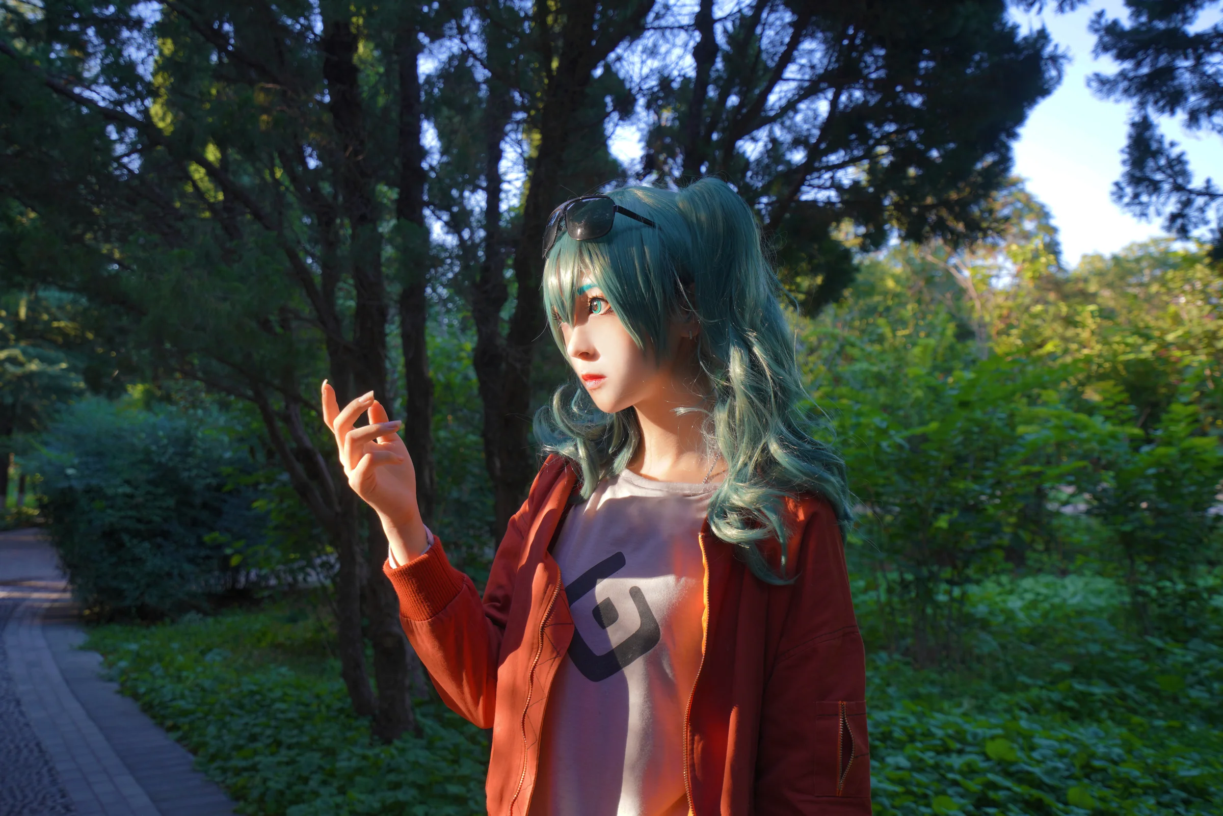砂之惑星初音未来COS写真