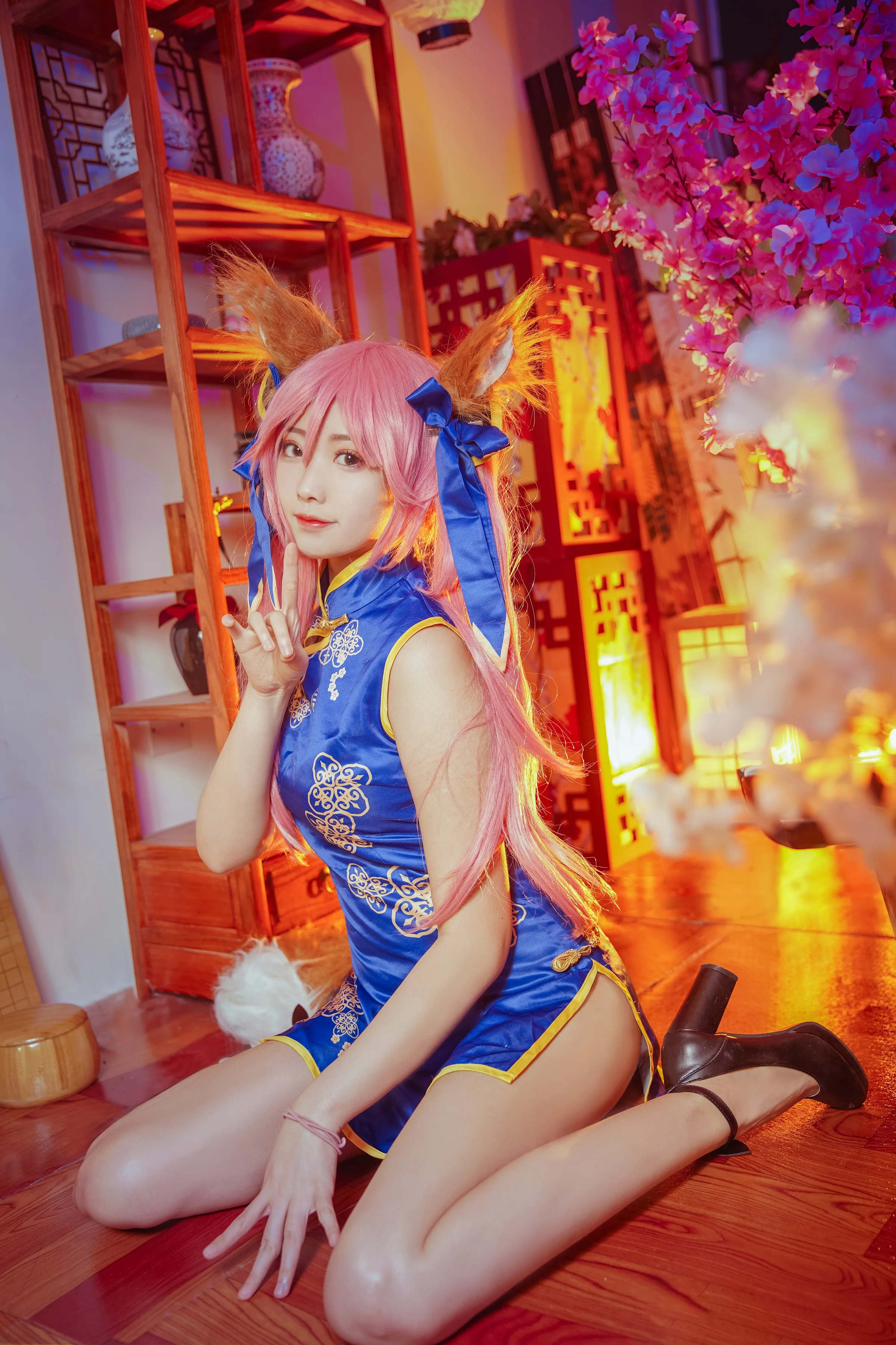 玉藻前旗袍COS写真