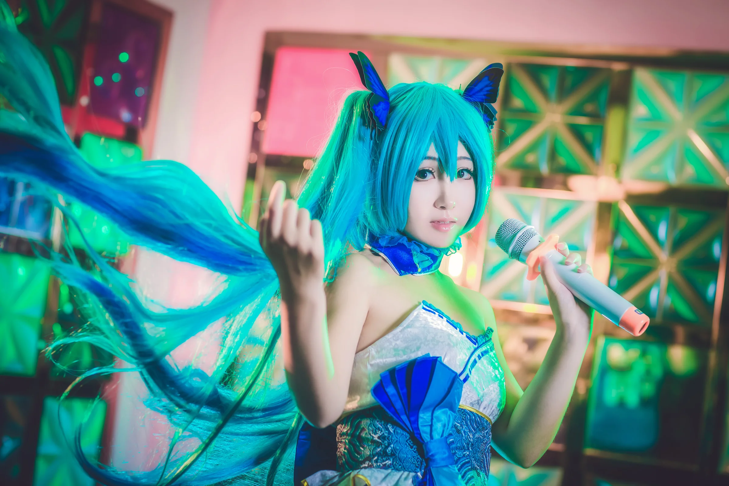 随心所欲初音COS写真