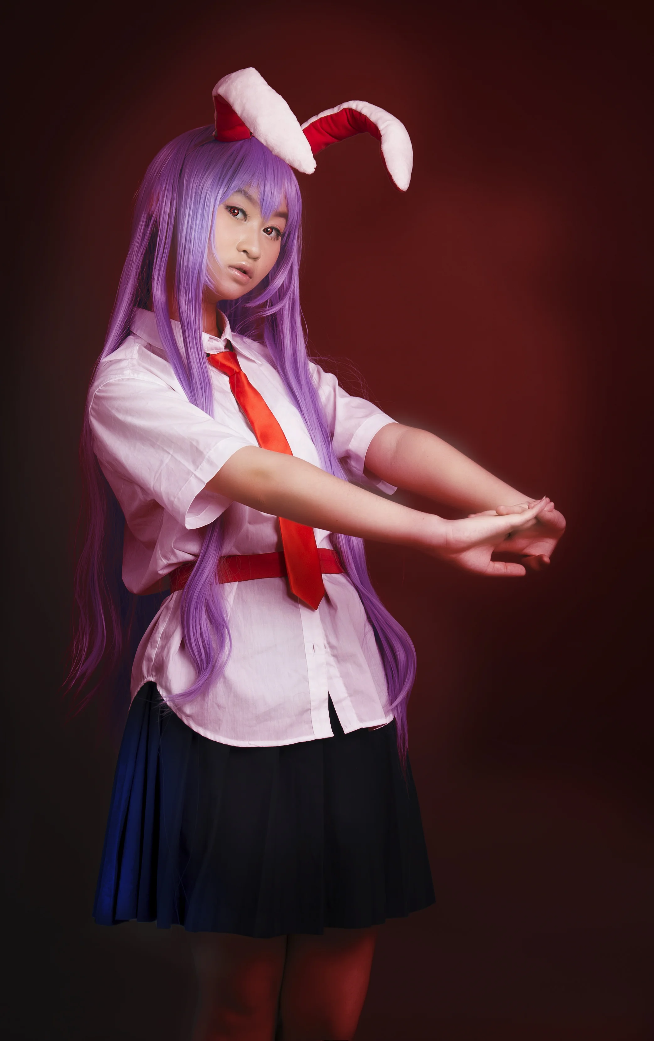 东方project铃仙COS写真