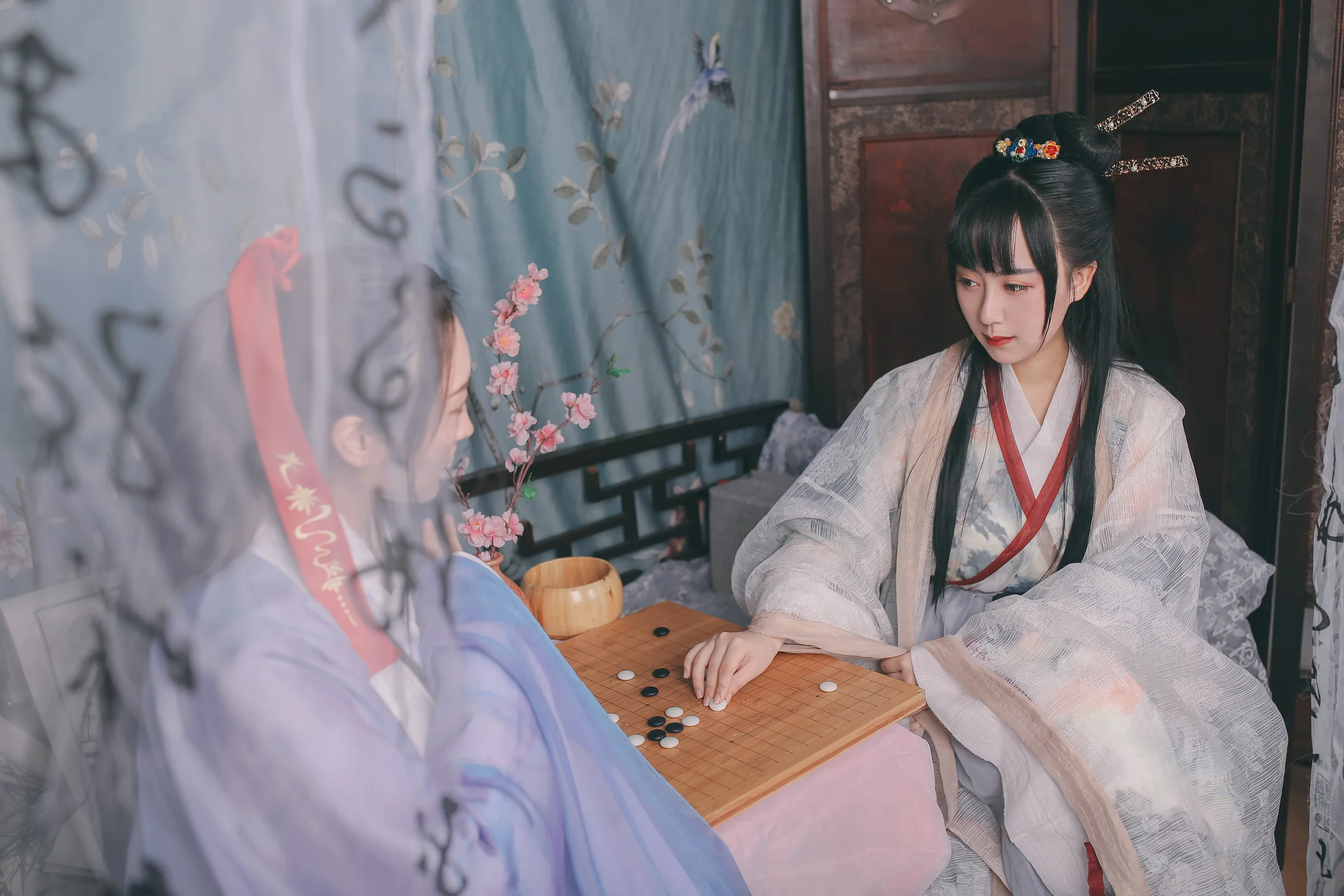 汉服 闲厅对弈｜高清图片集