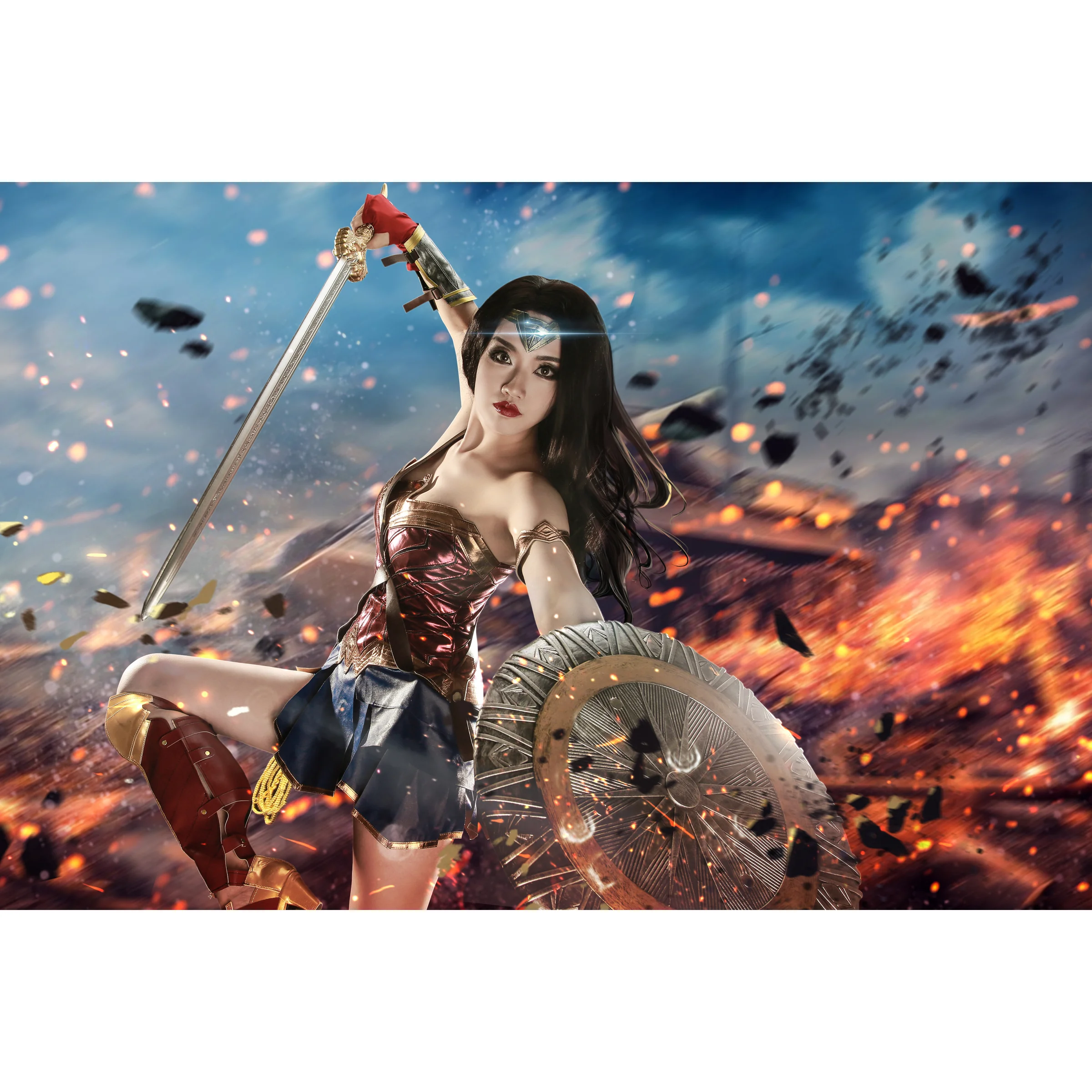 DC 神奇女侠 Wonder Woman COS写真