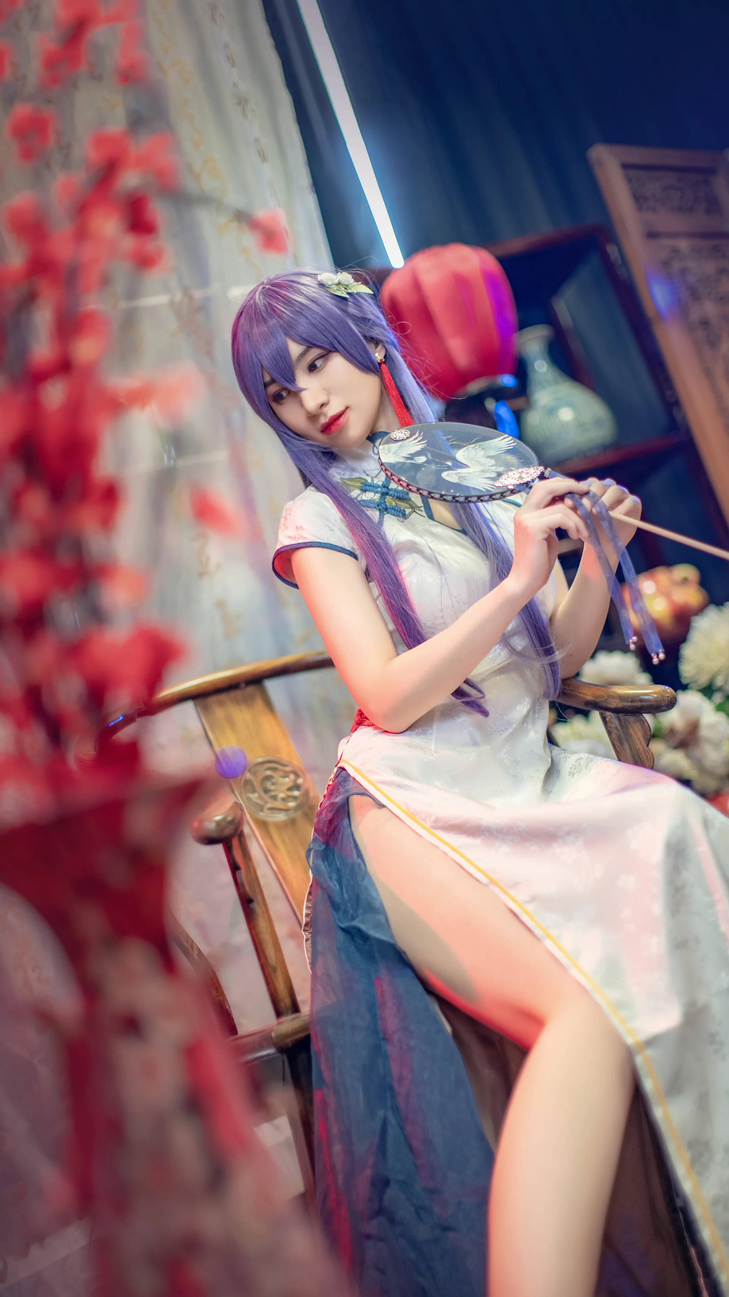 V家茉莉花 墨清弦COS写真