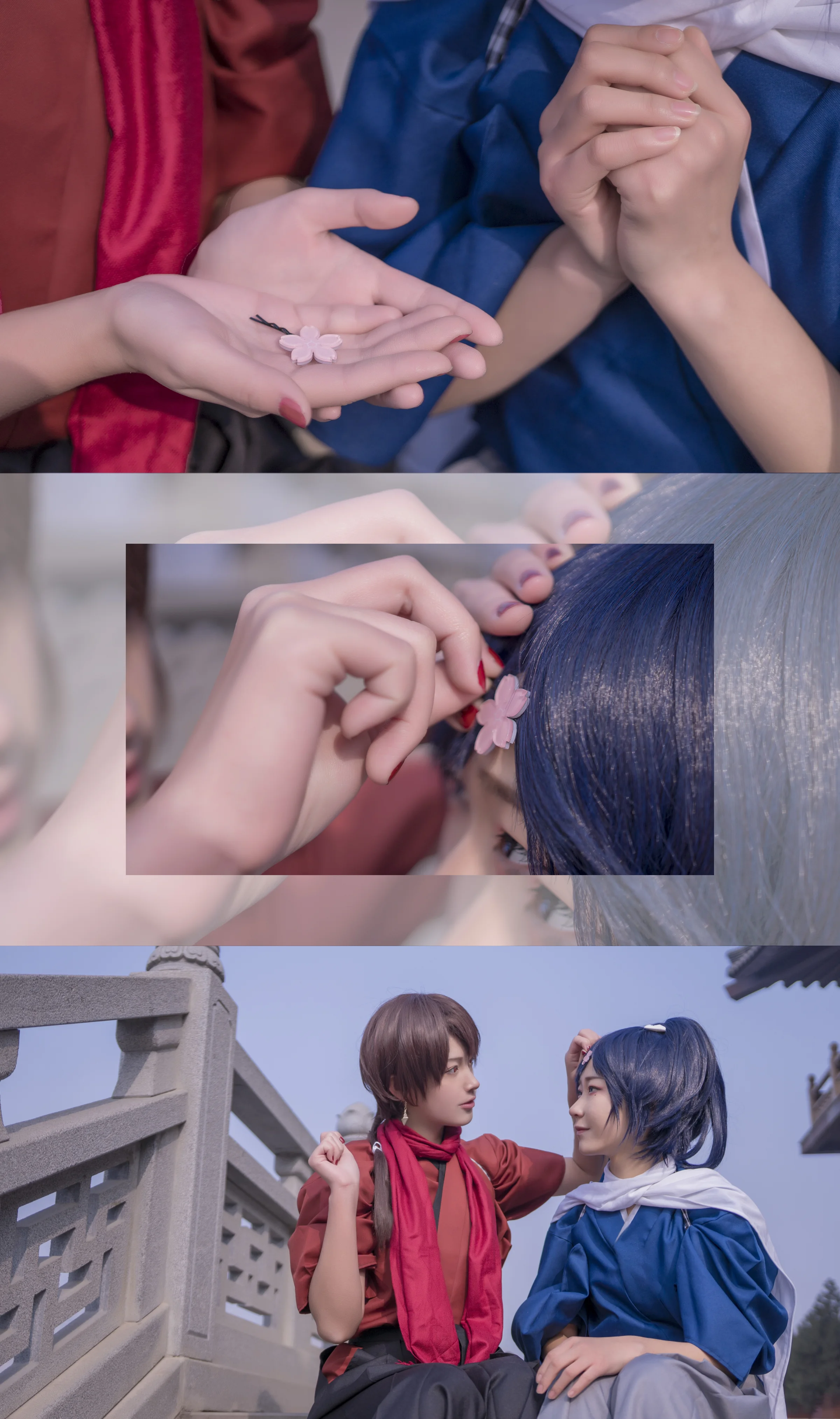 刀剑乱舞 冲田组内番 加州清光COS写真