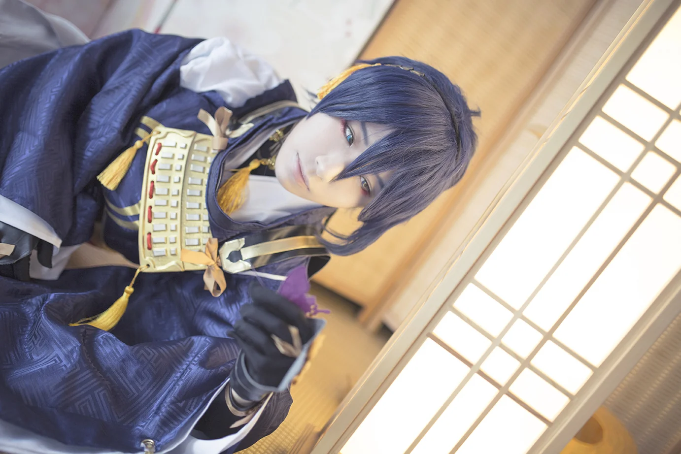 刀剑乱舞三日月宗近COS写真