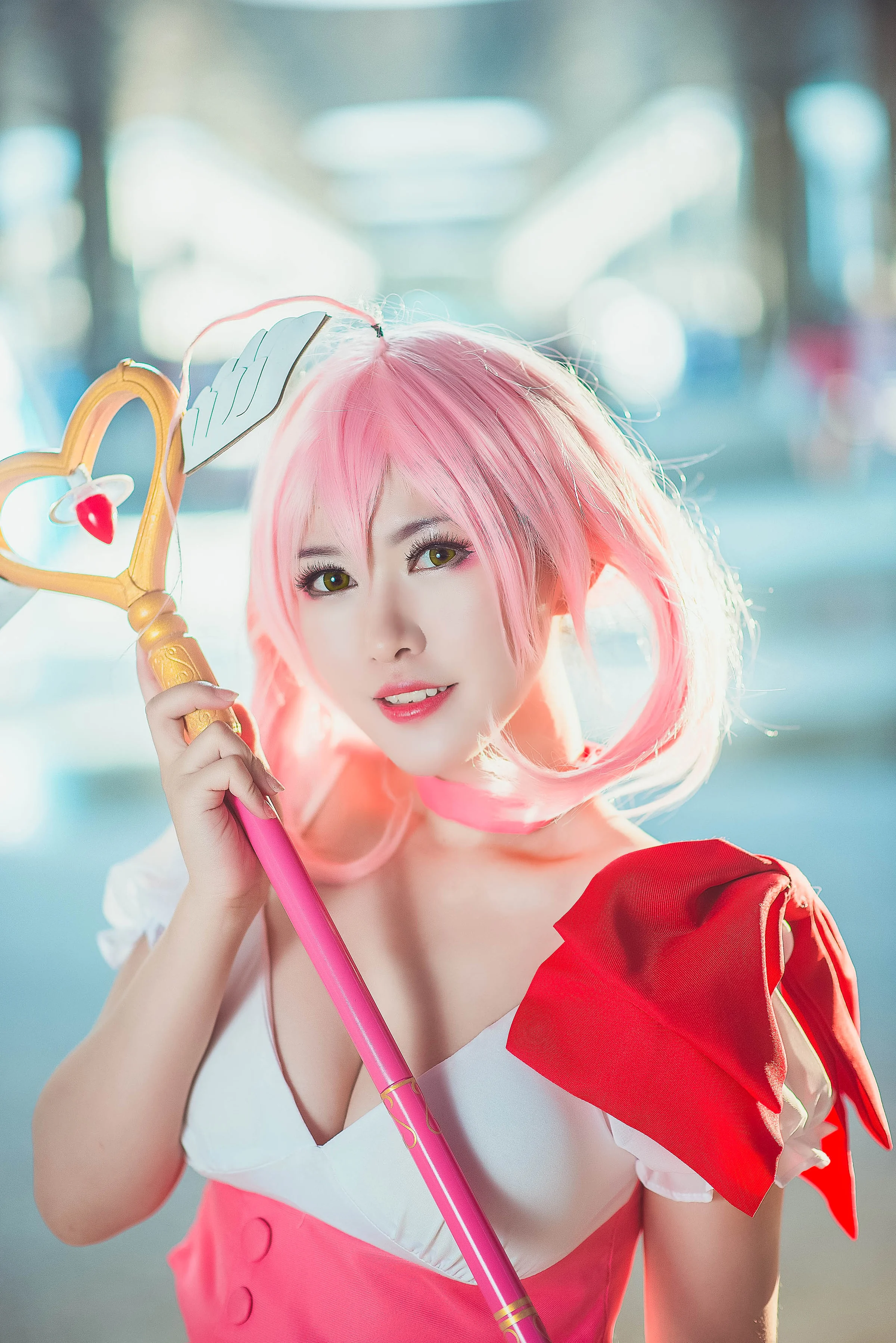 魔法少女 卯野咲COS写真