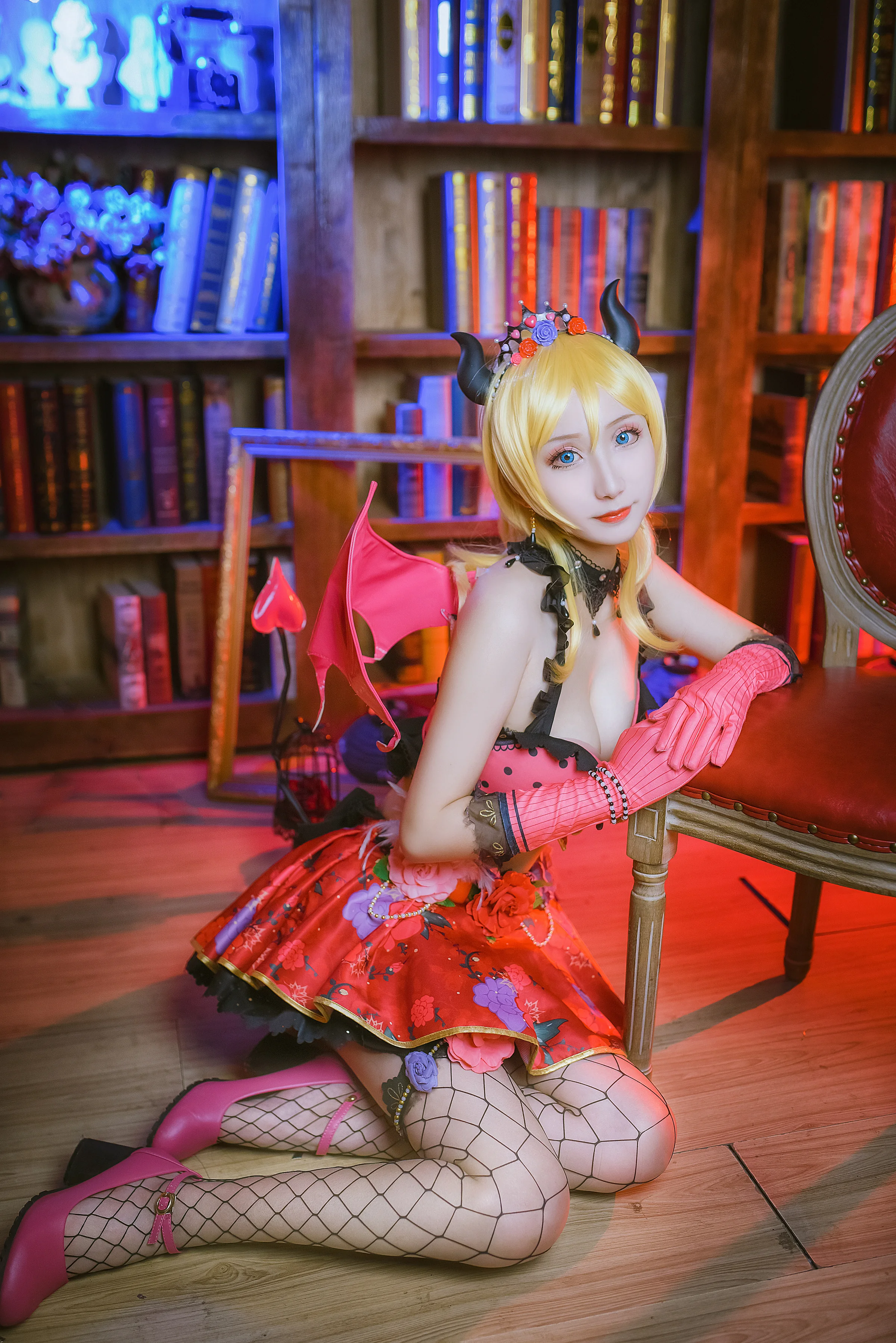 LoveLive 小恶魔觉醒绘里 COS写真