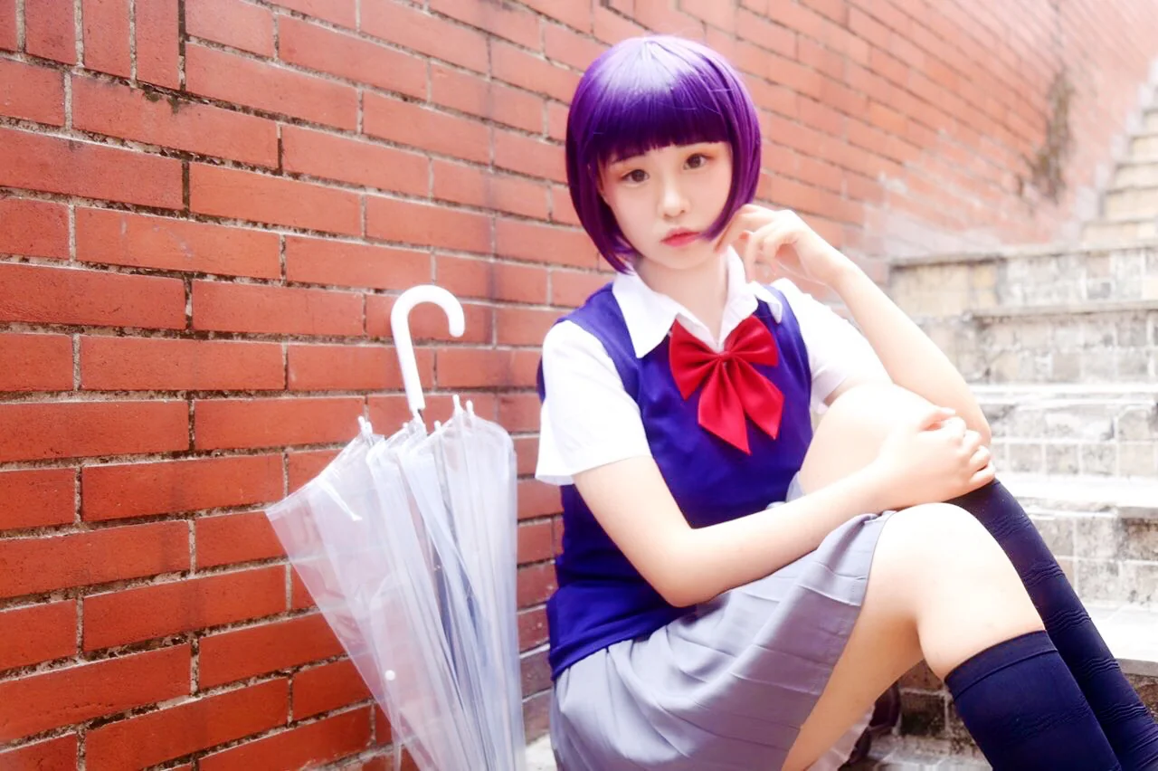 人渣的本愿 安乐冈花火COS写真