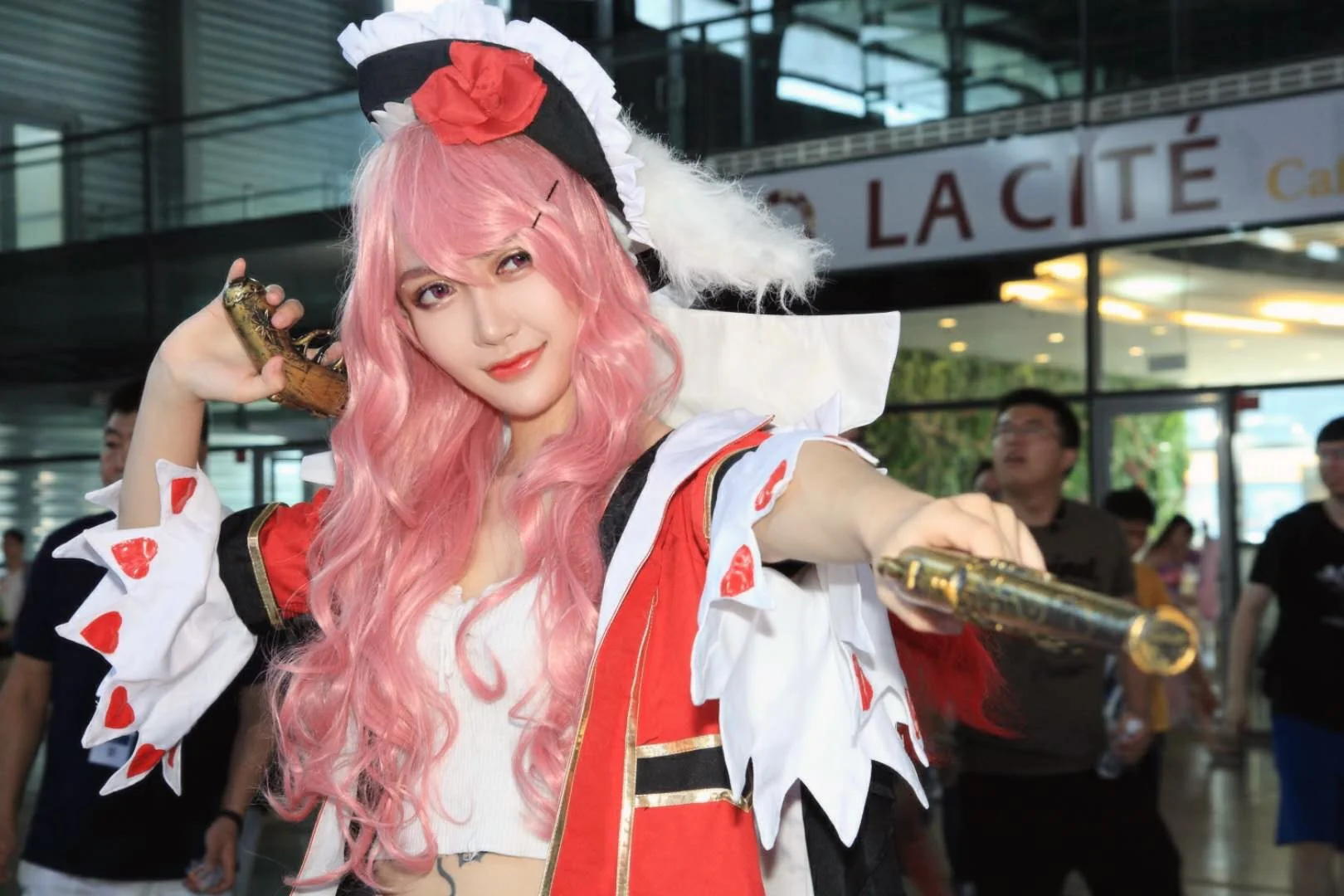 王者荣耀虞姬加勒比小姐COS写真