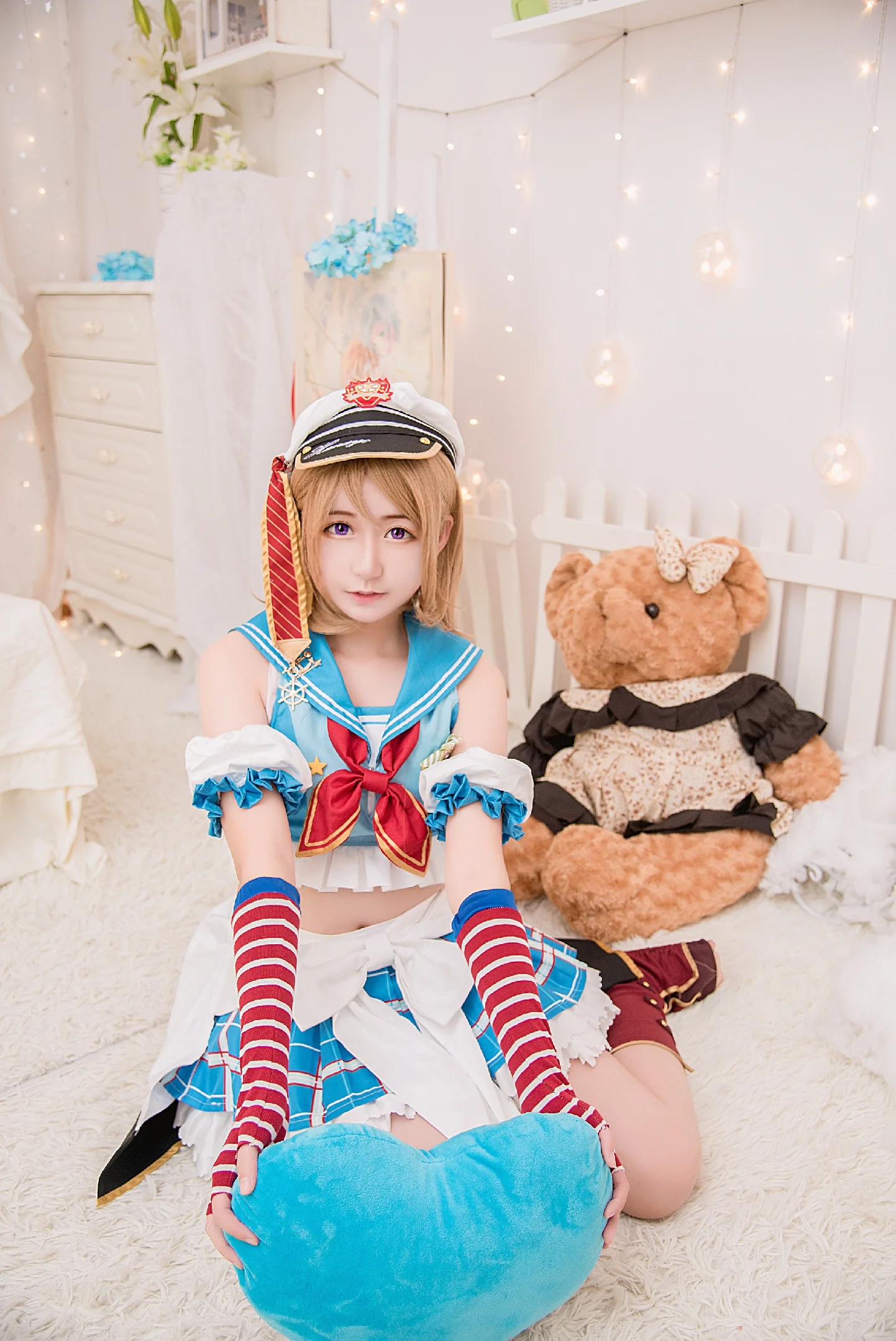 lovelive小泉花阳海军觉醒COS写真
