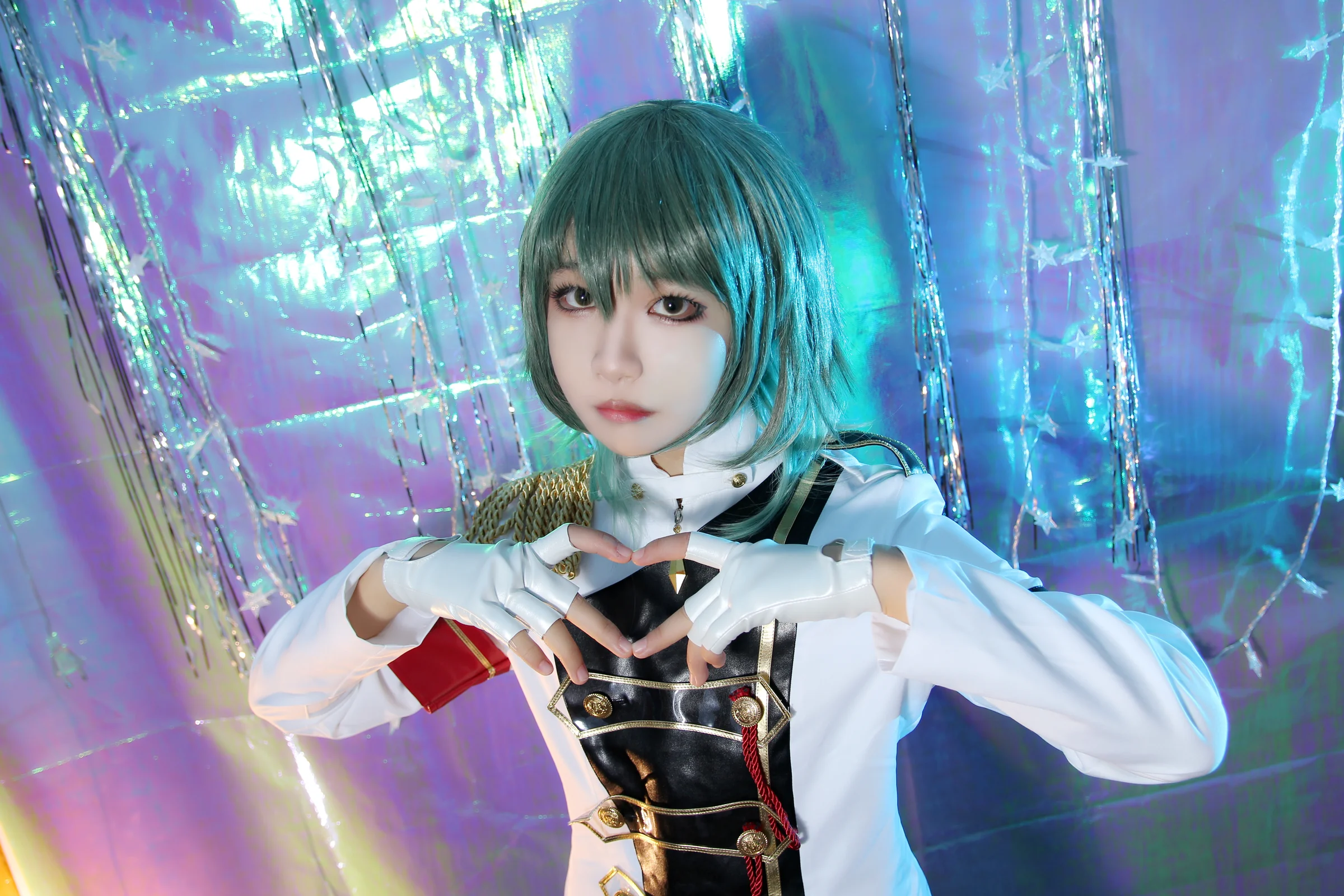 ツキウタ月歌水无月泪tv打歌服COS写真