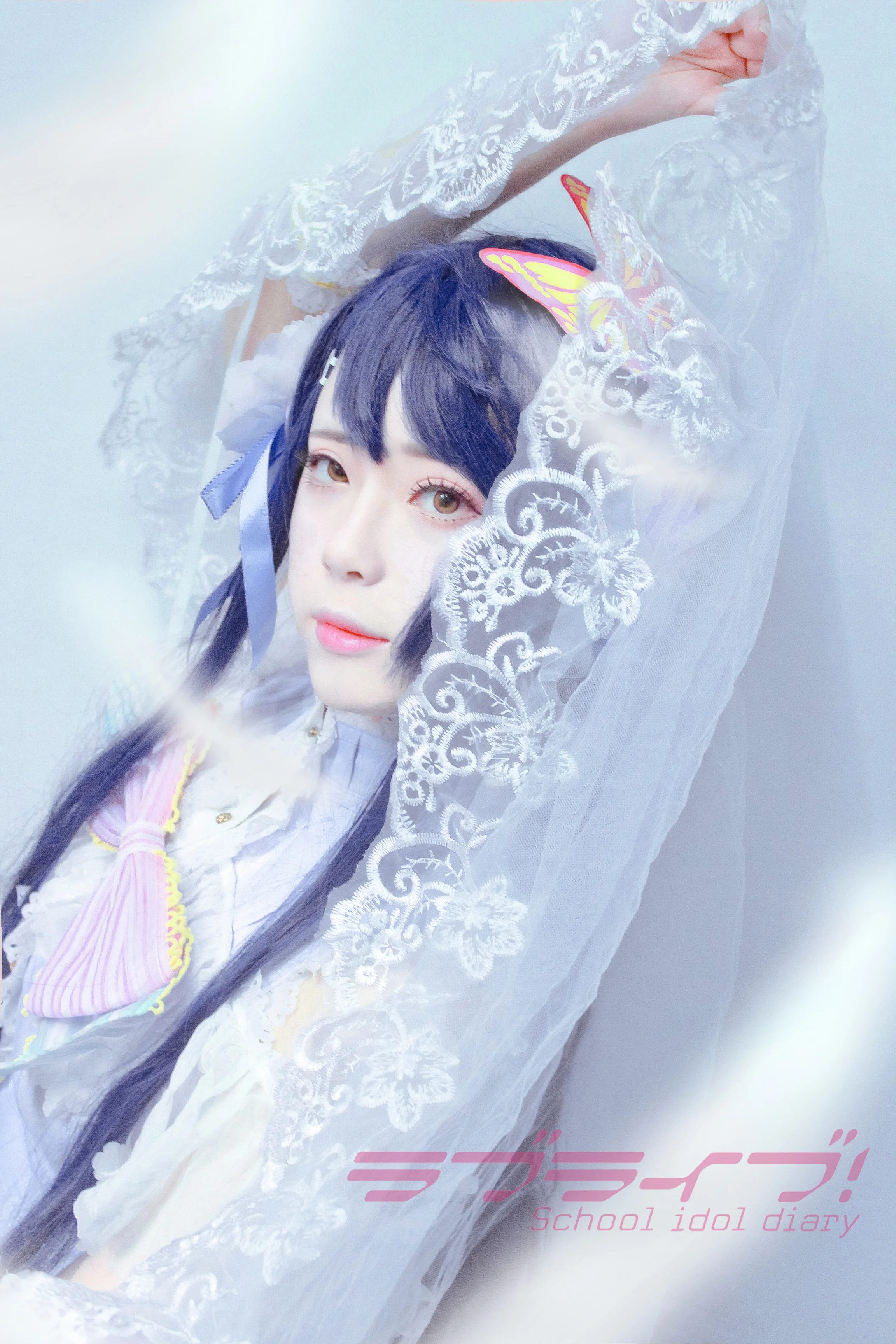 lovelive！白色情人节 园田海未COS写真