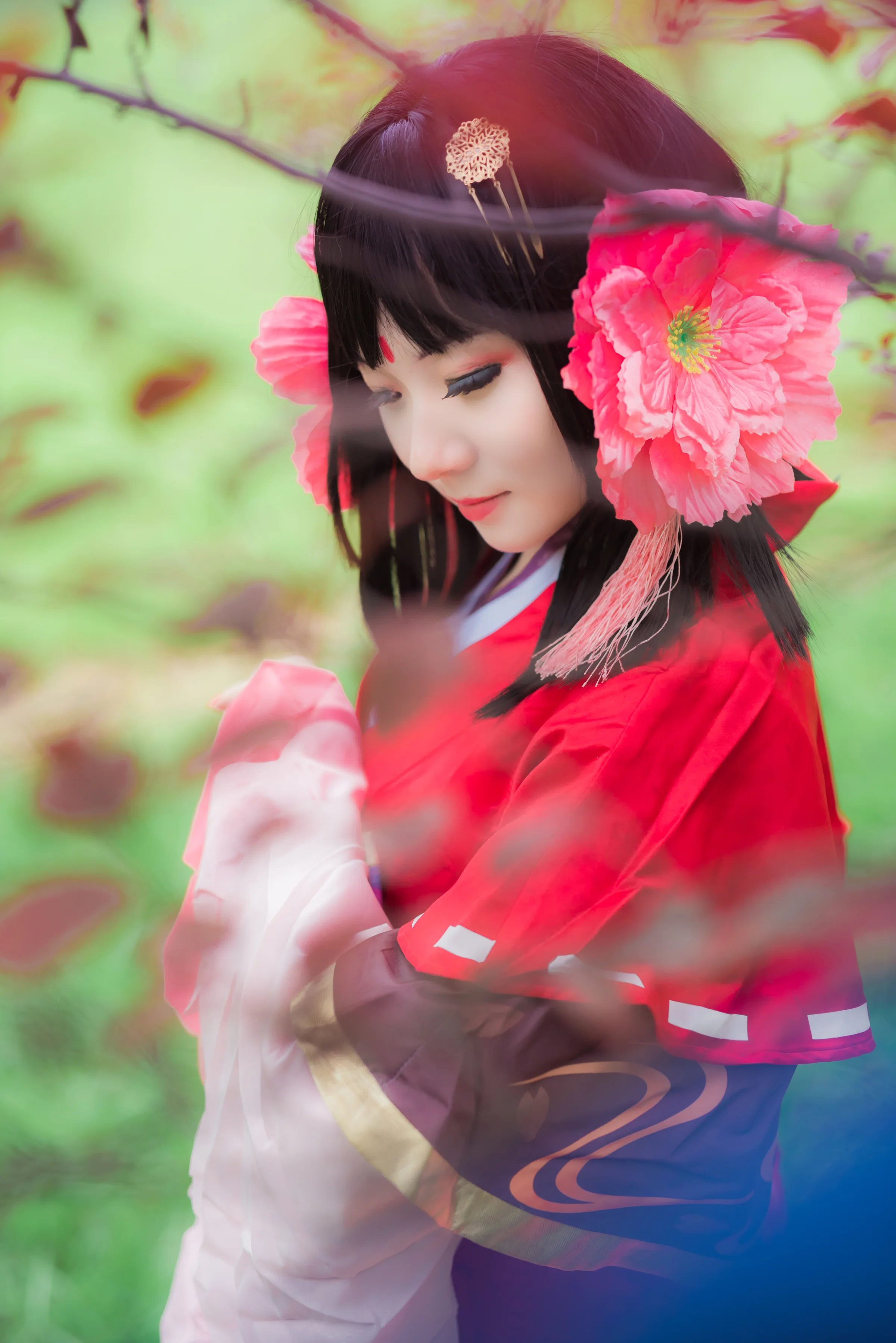 阴阳师樱花妖COS写真