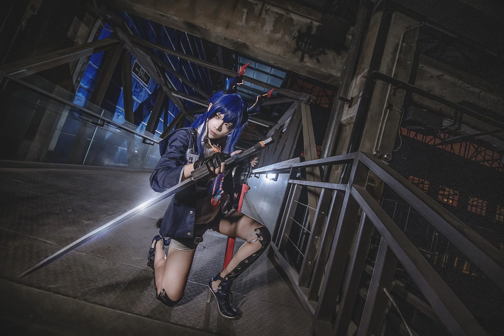 明日方舟 陈COS写真
