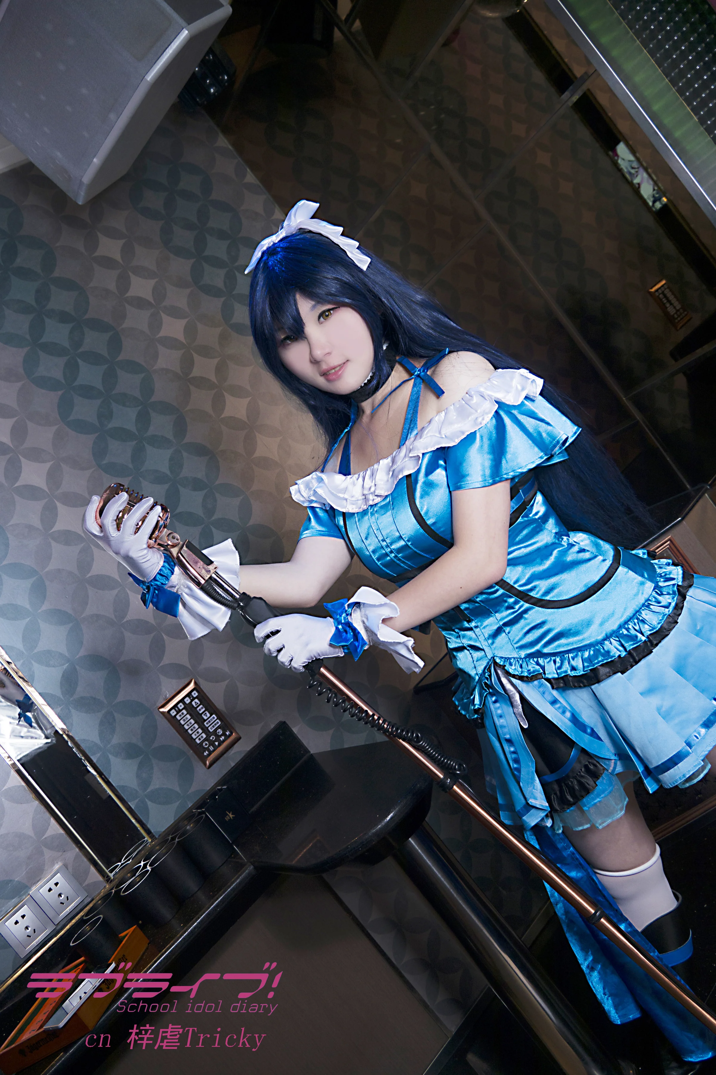 lovelive园田海未kks打歌服COS写真