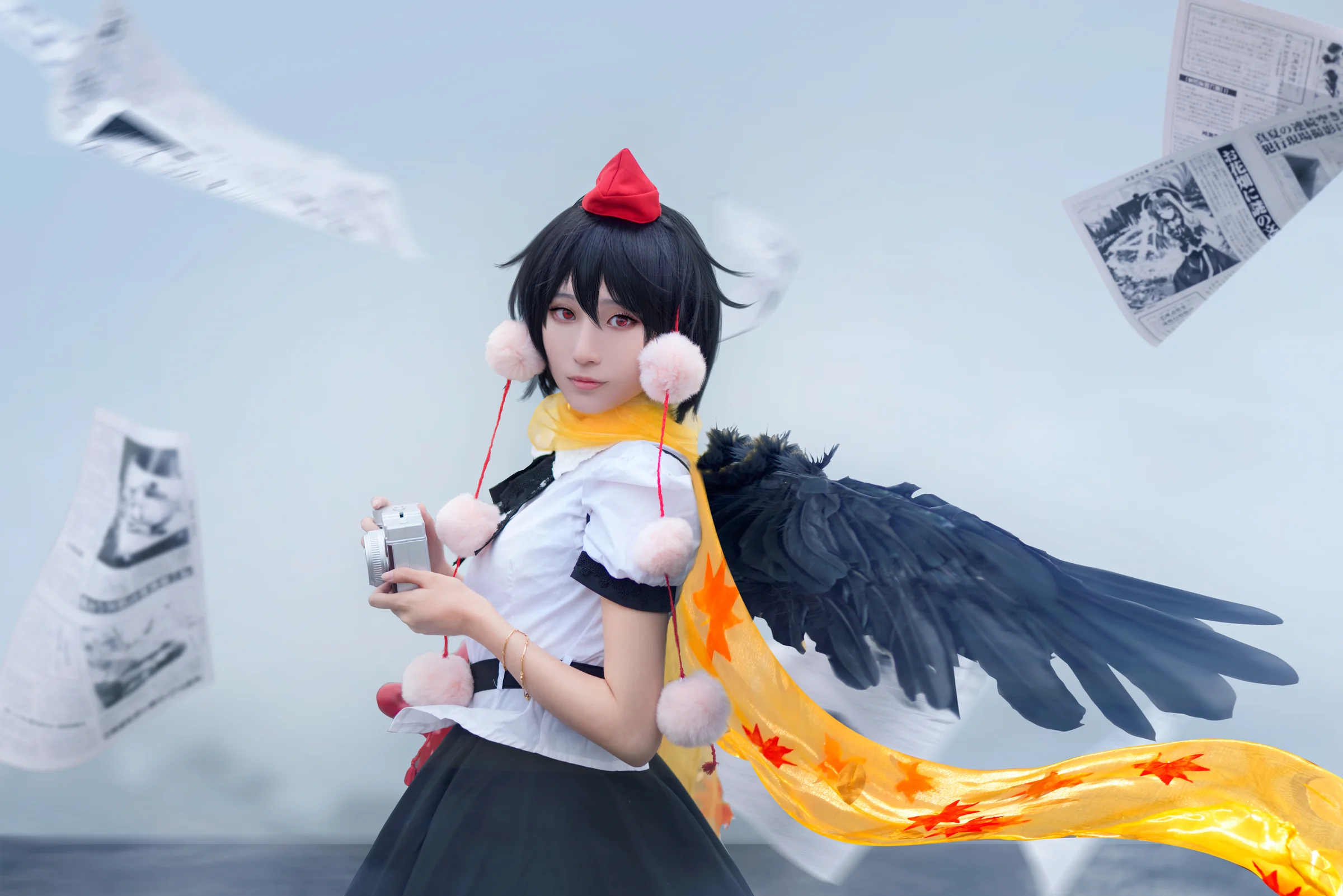 东方project射命丸文COS写真