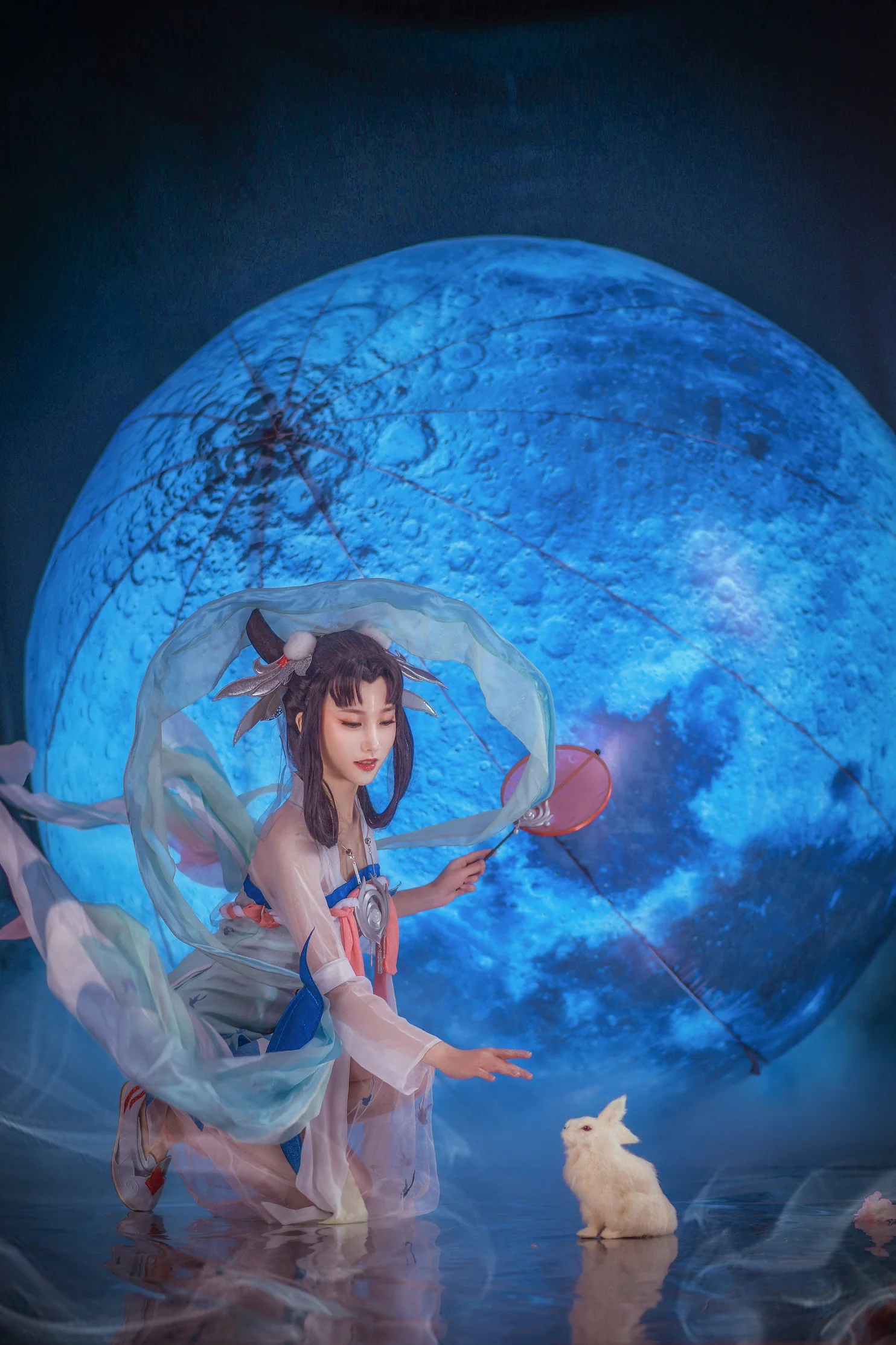 王者荣耀嫦娥如梦令COS写真