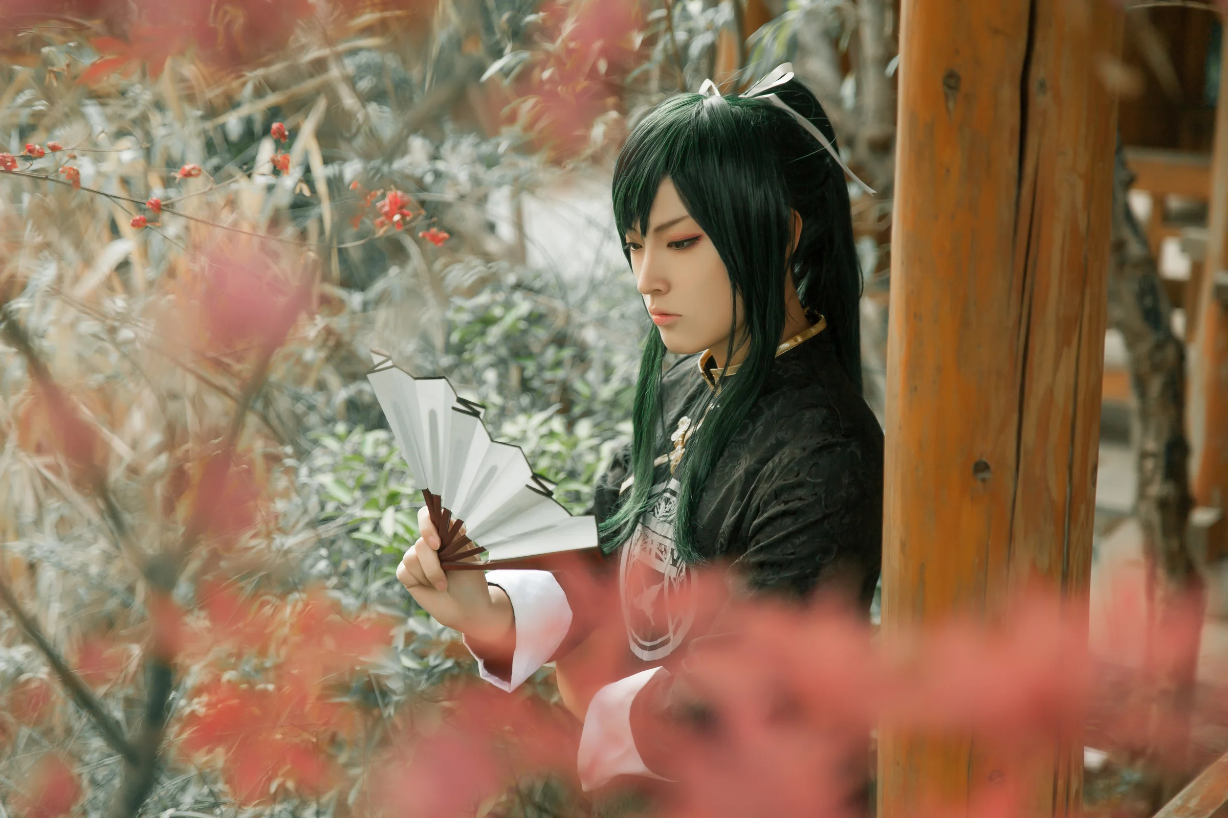刀剑乱舞 太郎次郎旗袍同人COS写真