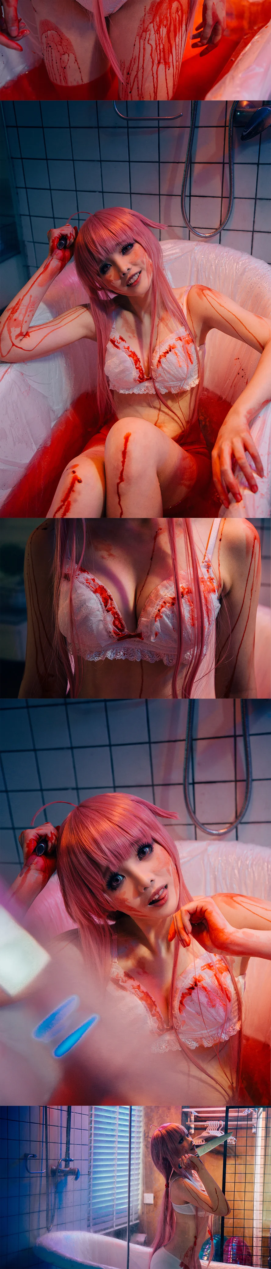 未来日记我妻由乃COS写真