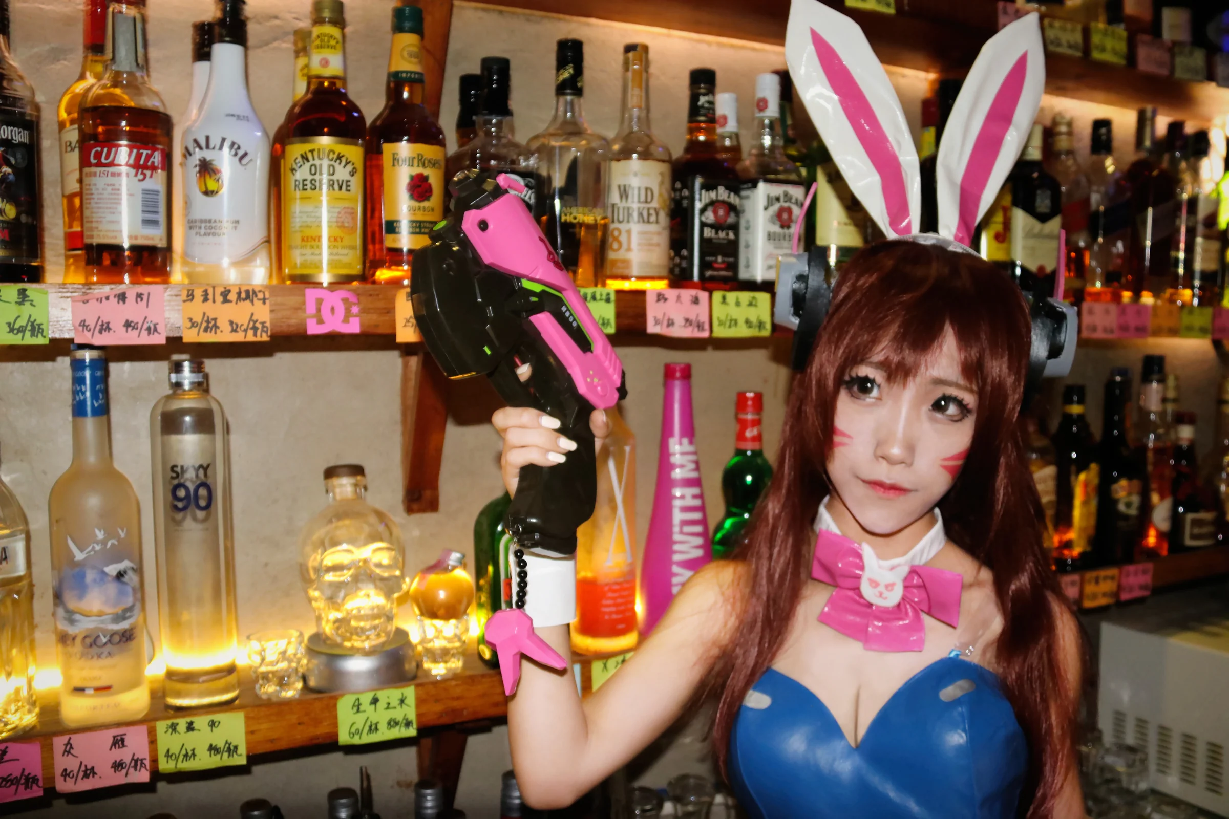 D.VA兔女郎COS写真