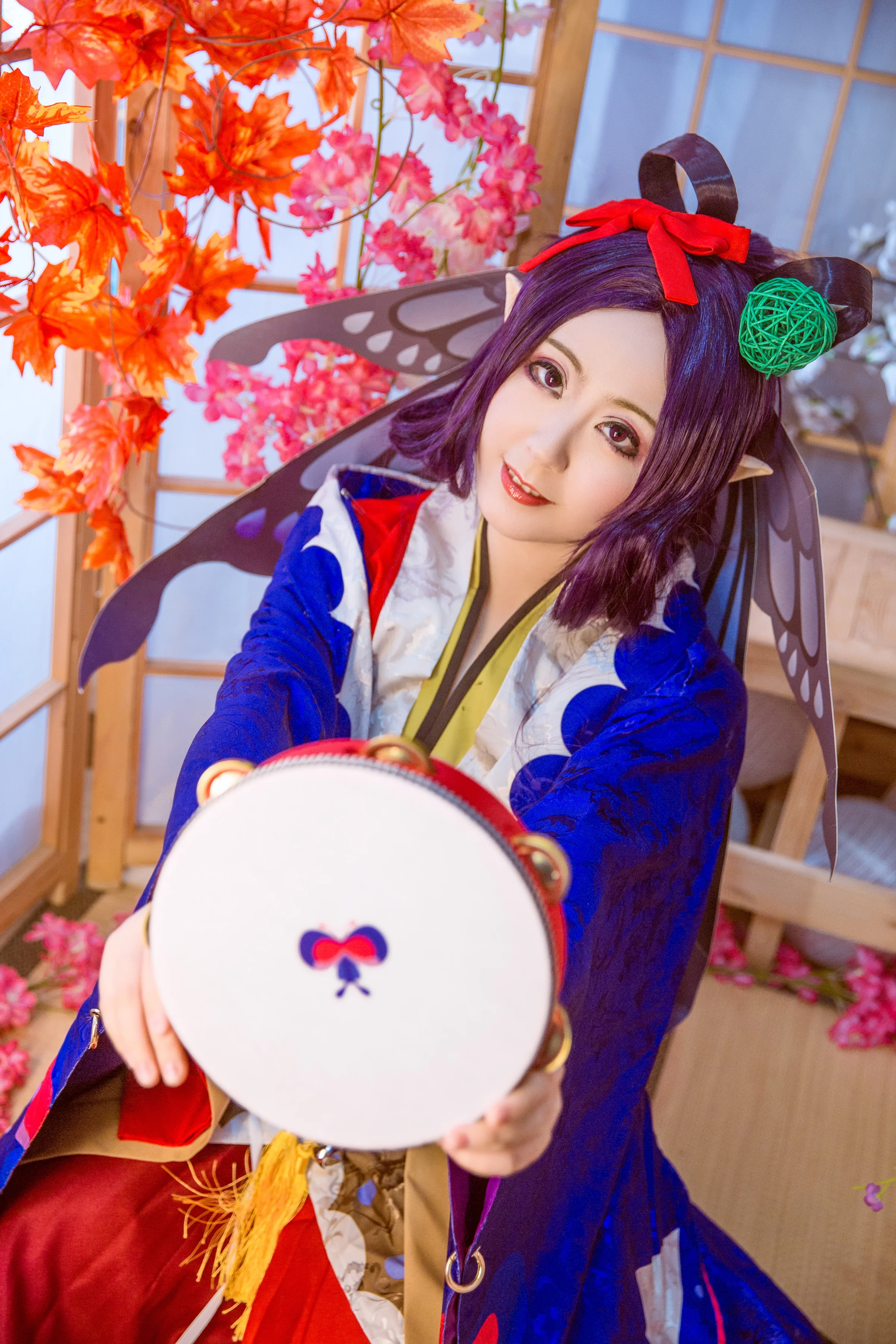 阴阳师蝴蝶精COS写真