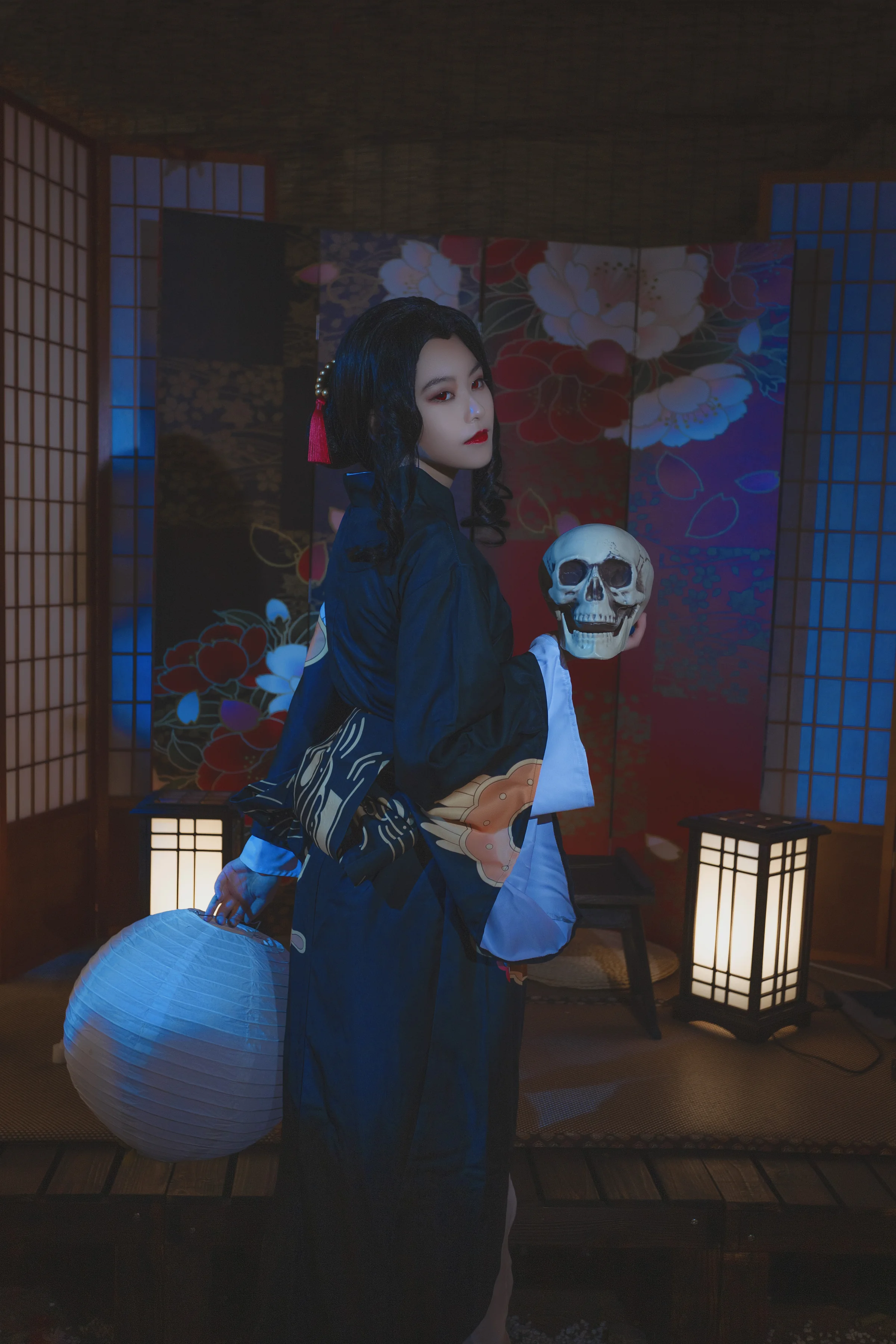 《鬼灭之刃》鬼舞辻无惨COS写真