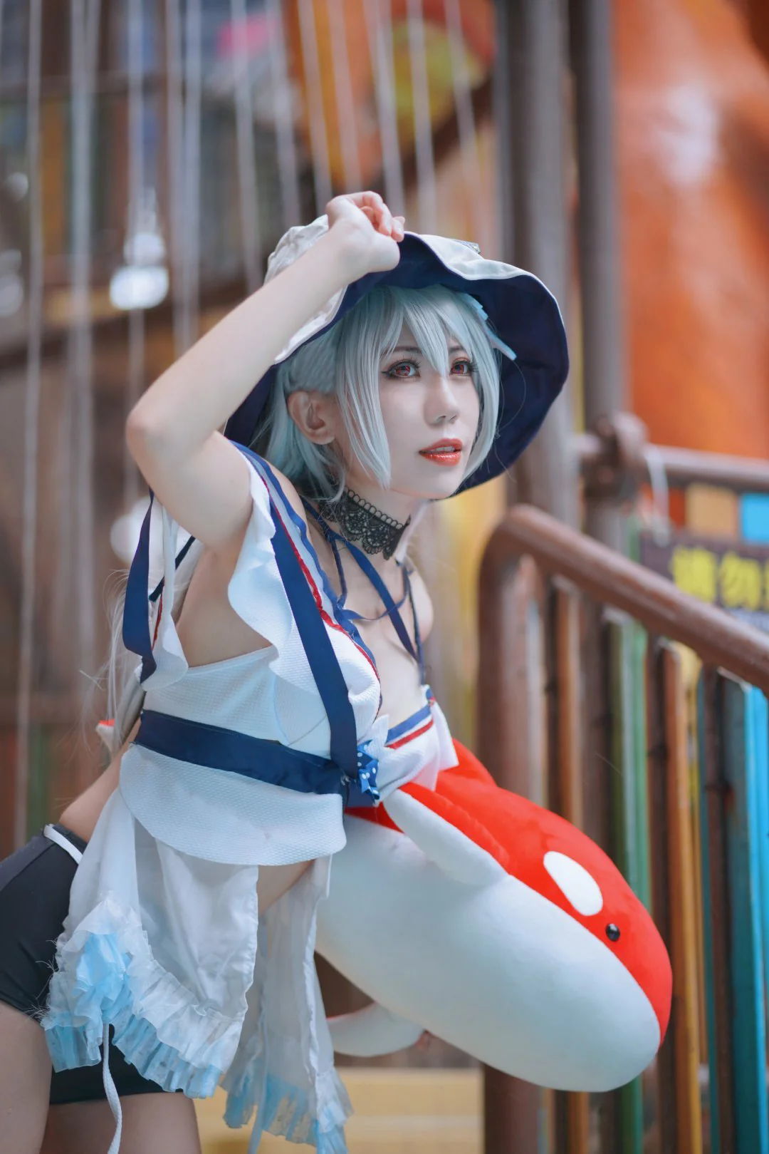 明日方舟 斯卡蒂COS写真