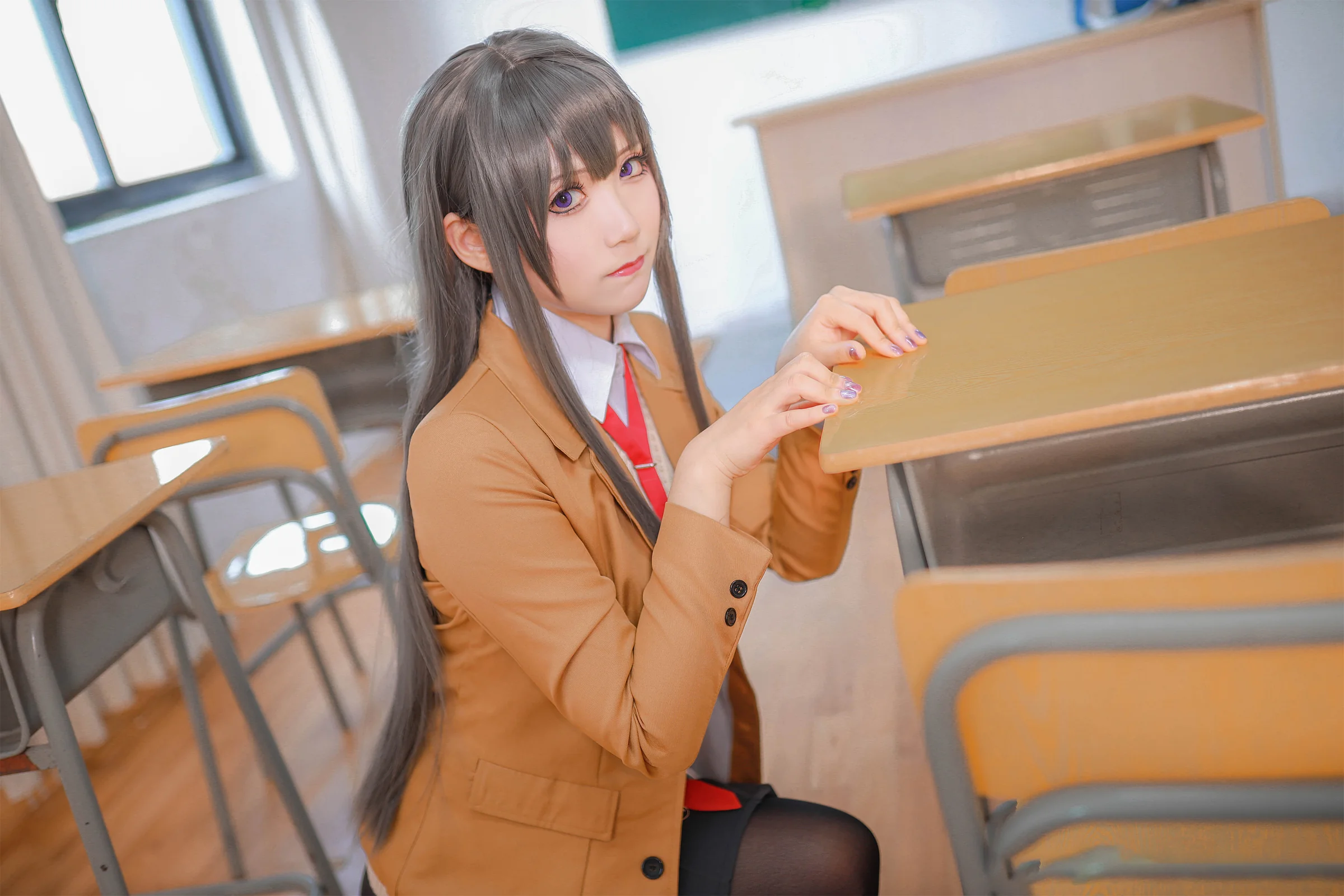 青春猪头少年不会梦到兔女郎学姐 樱岛麻衣COS写真