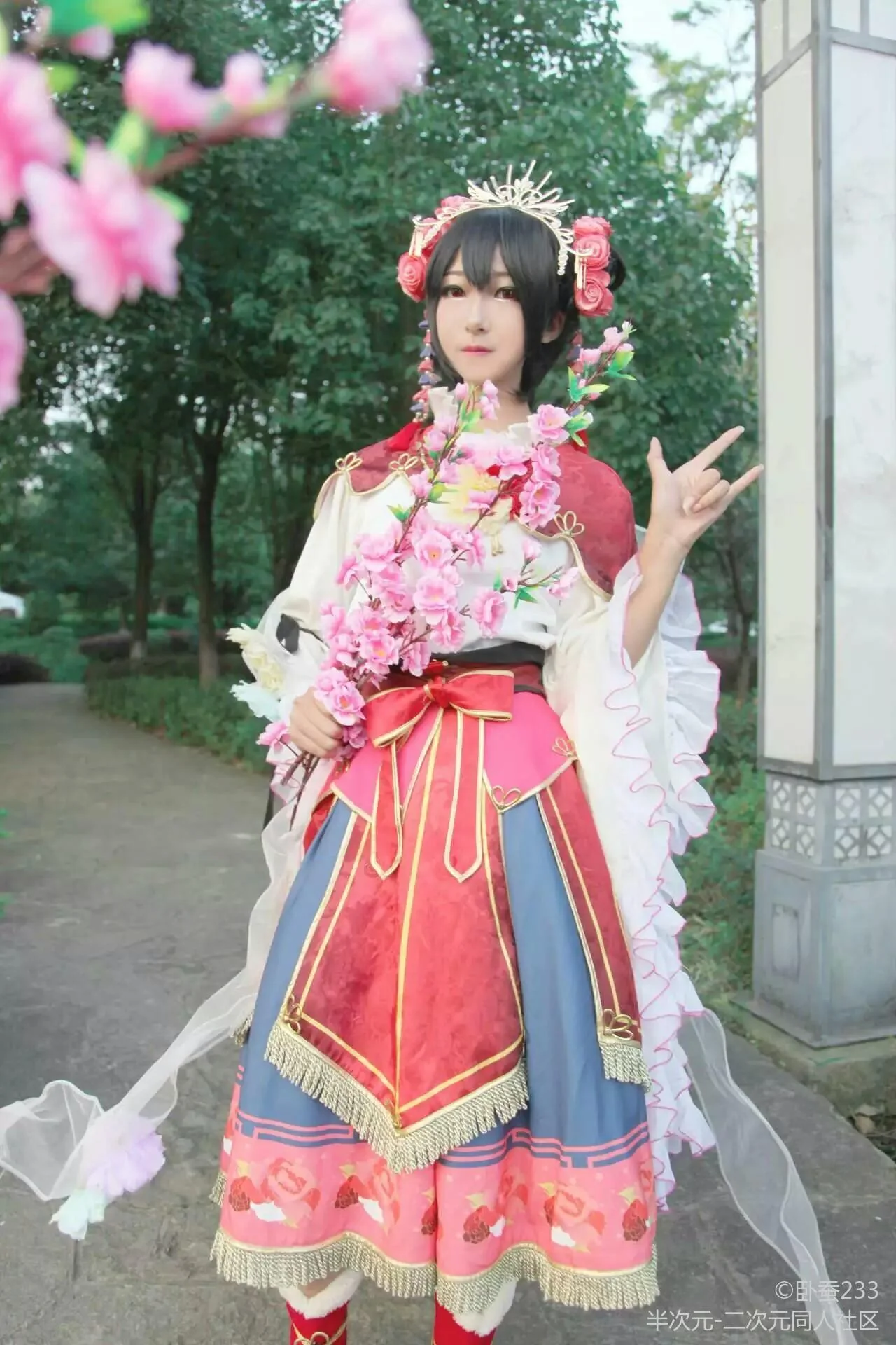 妮可福神觉醒COS写真
