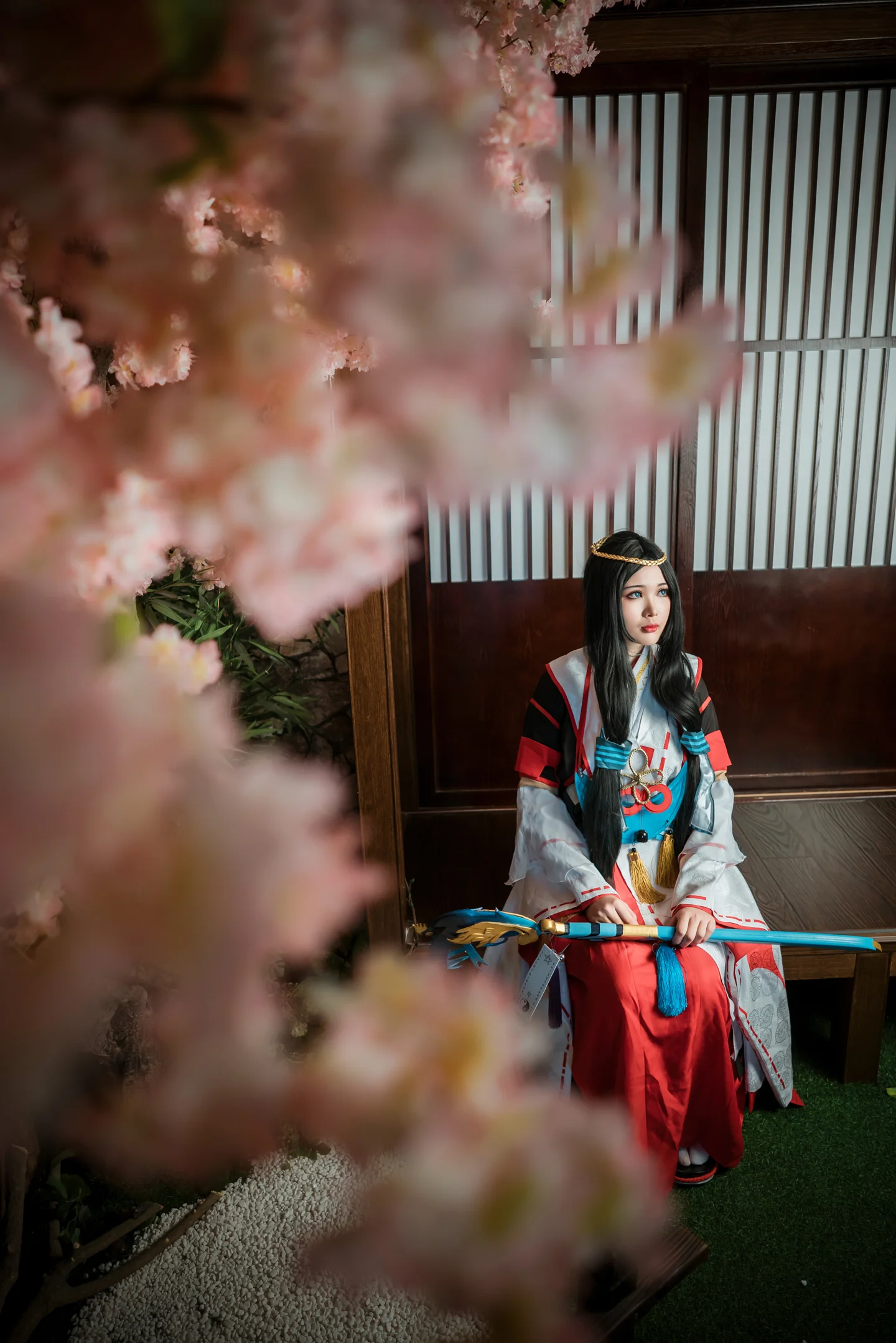 阴阳师八百比丘尼COS写真