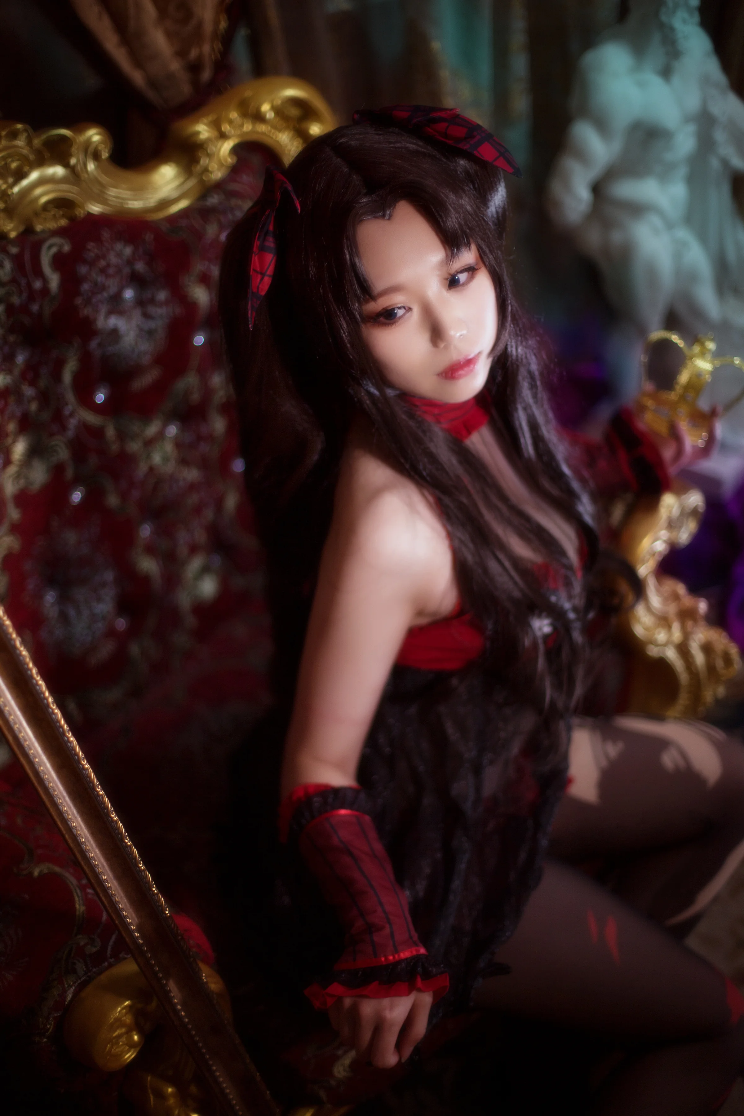 FATE 远坂凛COS写真 月之女王