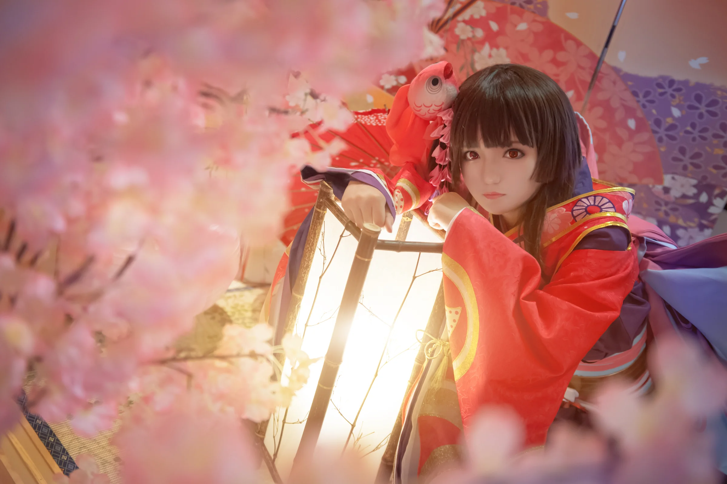 阴阳师神乐COS写真