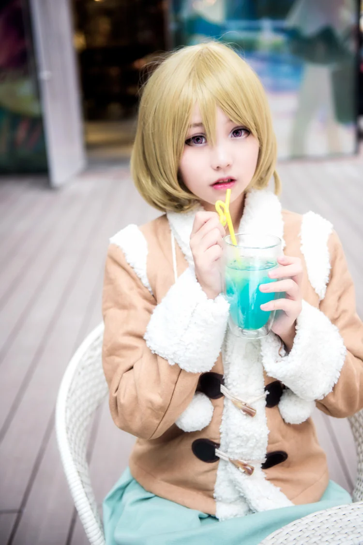 Love Live！小泉花阳冬装日常COS写真