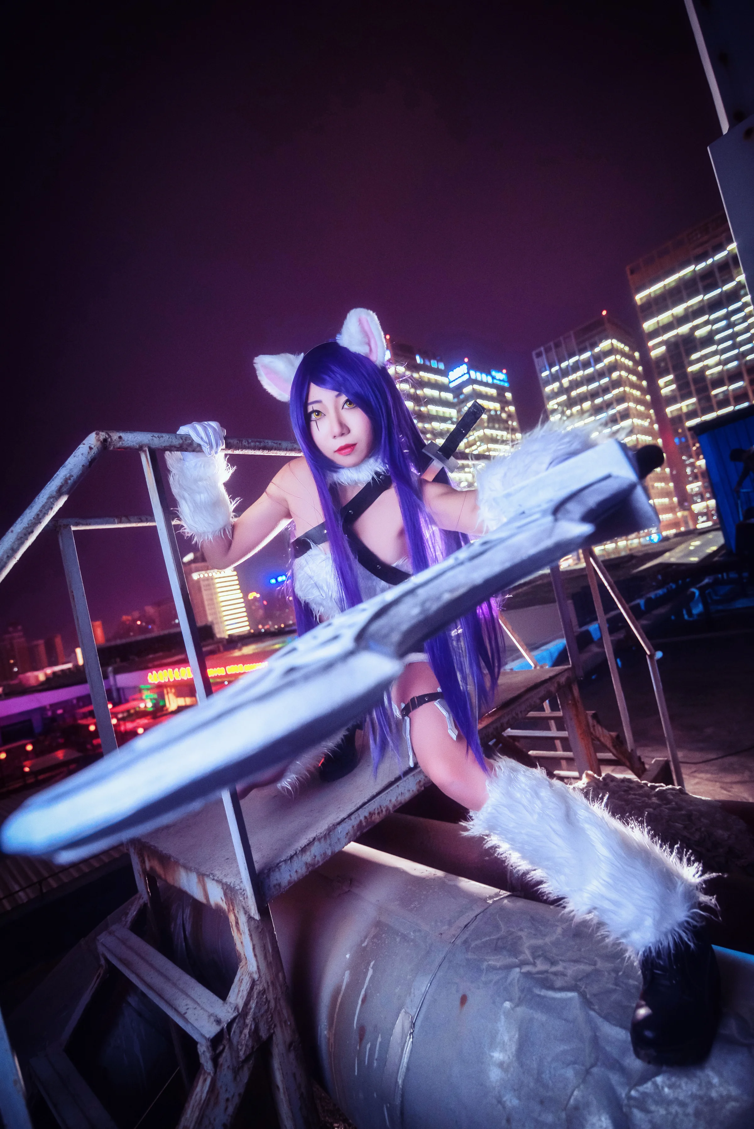 英雄联盟-卡特猫女COS写真