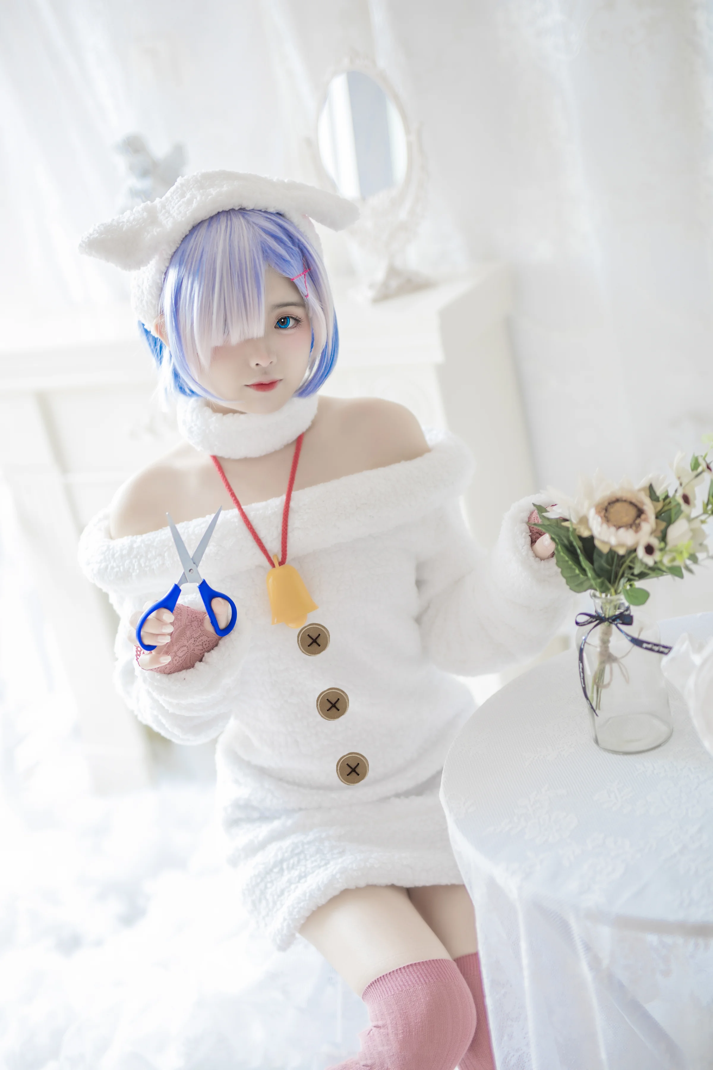 蕾姆小绵羊COS写真