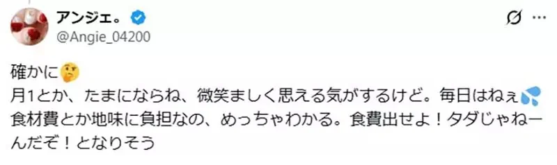 日本媽媽質疑《女兒做便當給男朋友吃》所以食材是要女方家裡出錢嗎？｜高清图片集