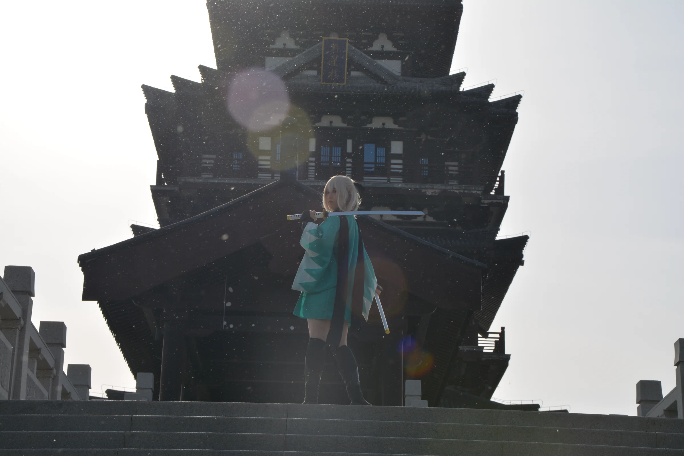 fate/grand order 冲田总司COS写真