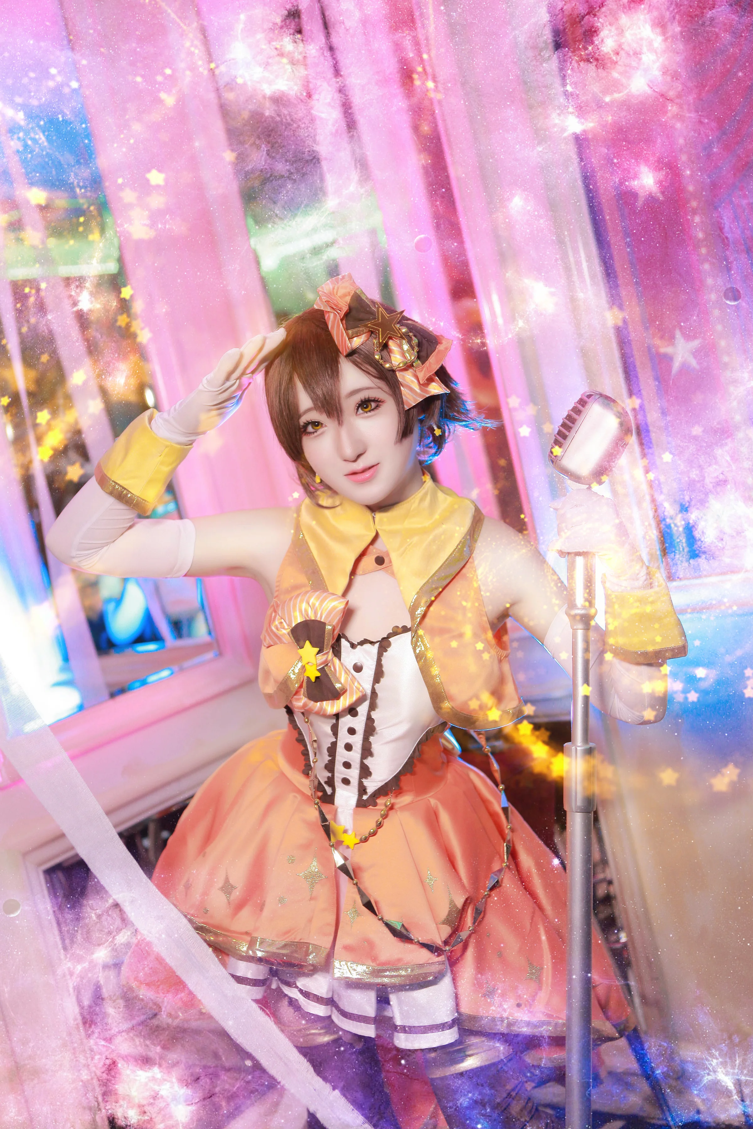 偶像大师灰姑娘女孩本田未央COS写真