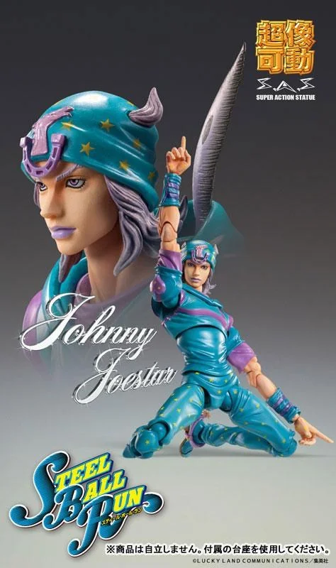 《JOJO的奇妙冒险 第7部 飙马野郎》乔尼·乔斯可动手办｜高清图片集