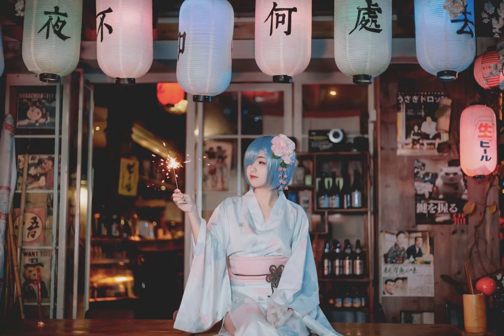 从零开始的异世界生活蕾姆和服浴衣COS写真正片