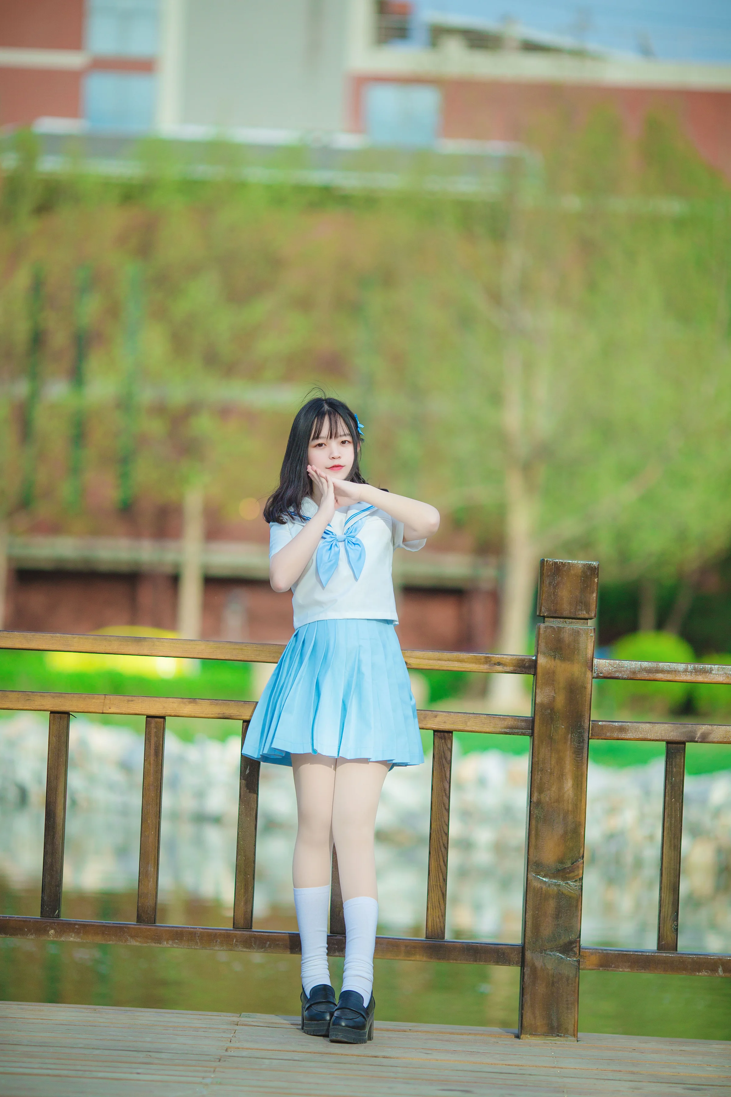 JK制服 阳光下的小可爱｜高清图片集