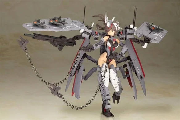 寿屋《机甲少女 Frame Arms Girl》金刚毁灭者Ver模型｜高清图片集