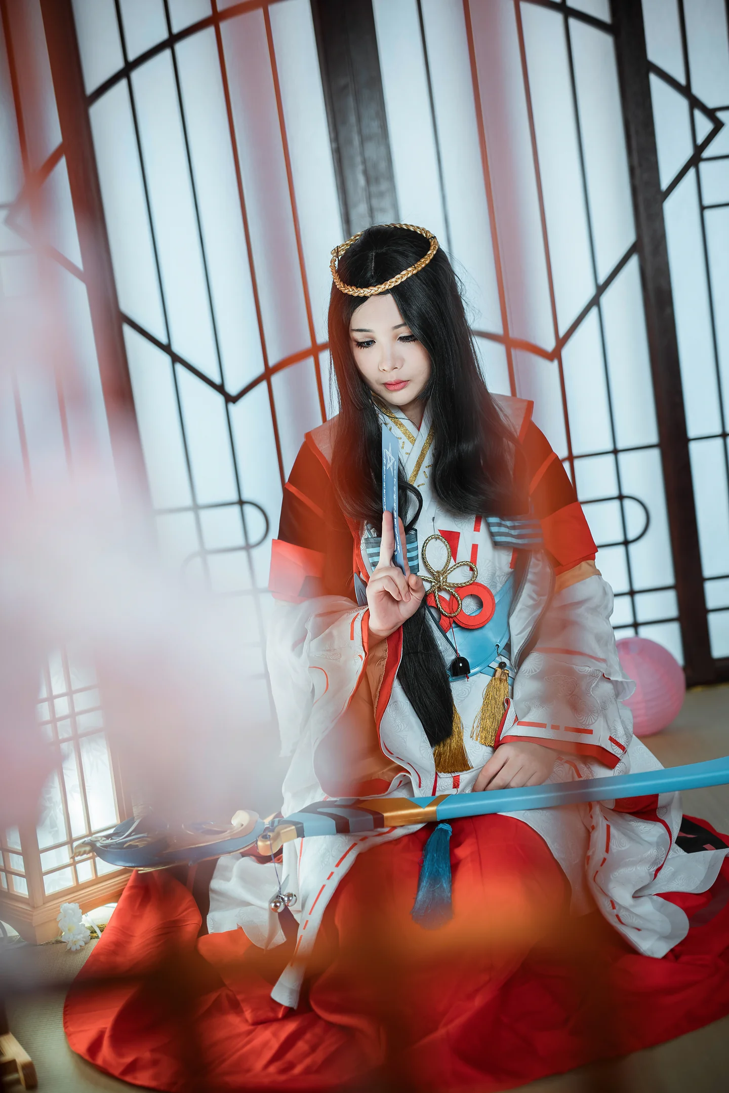 阴阳师八百比丘尼COS写真
