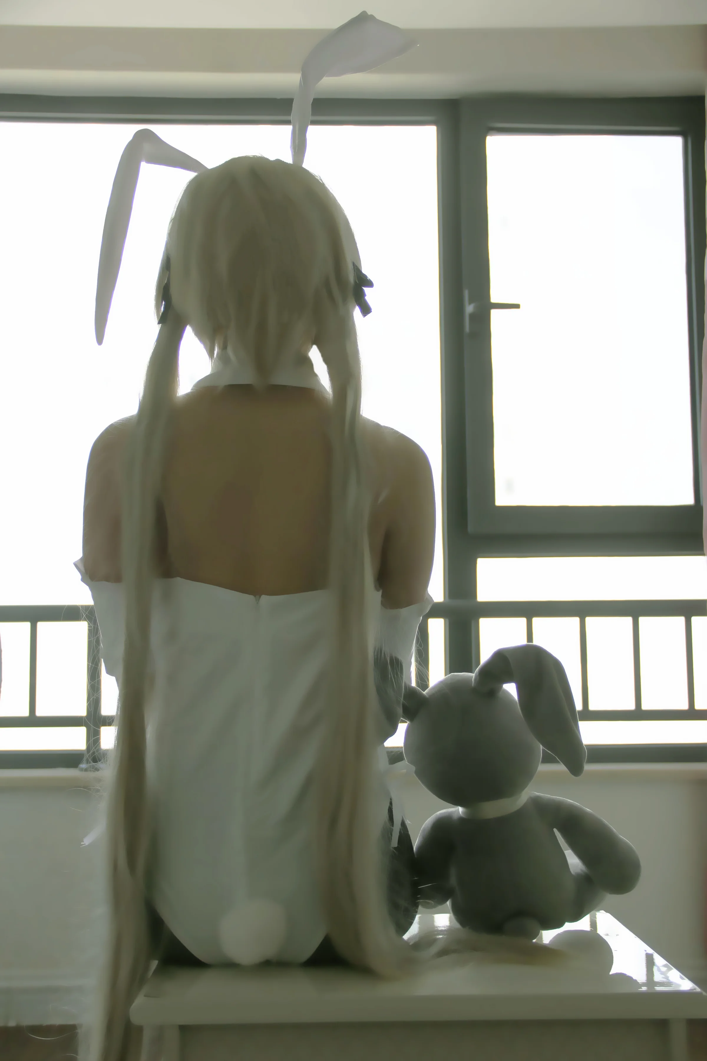 缘之空春日野穹兔女郎COS写真
