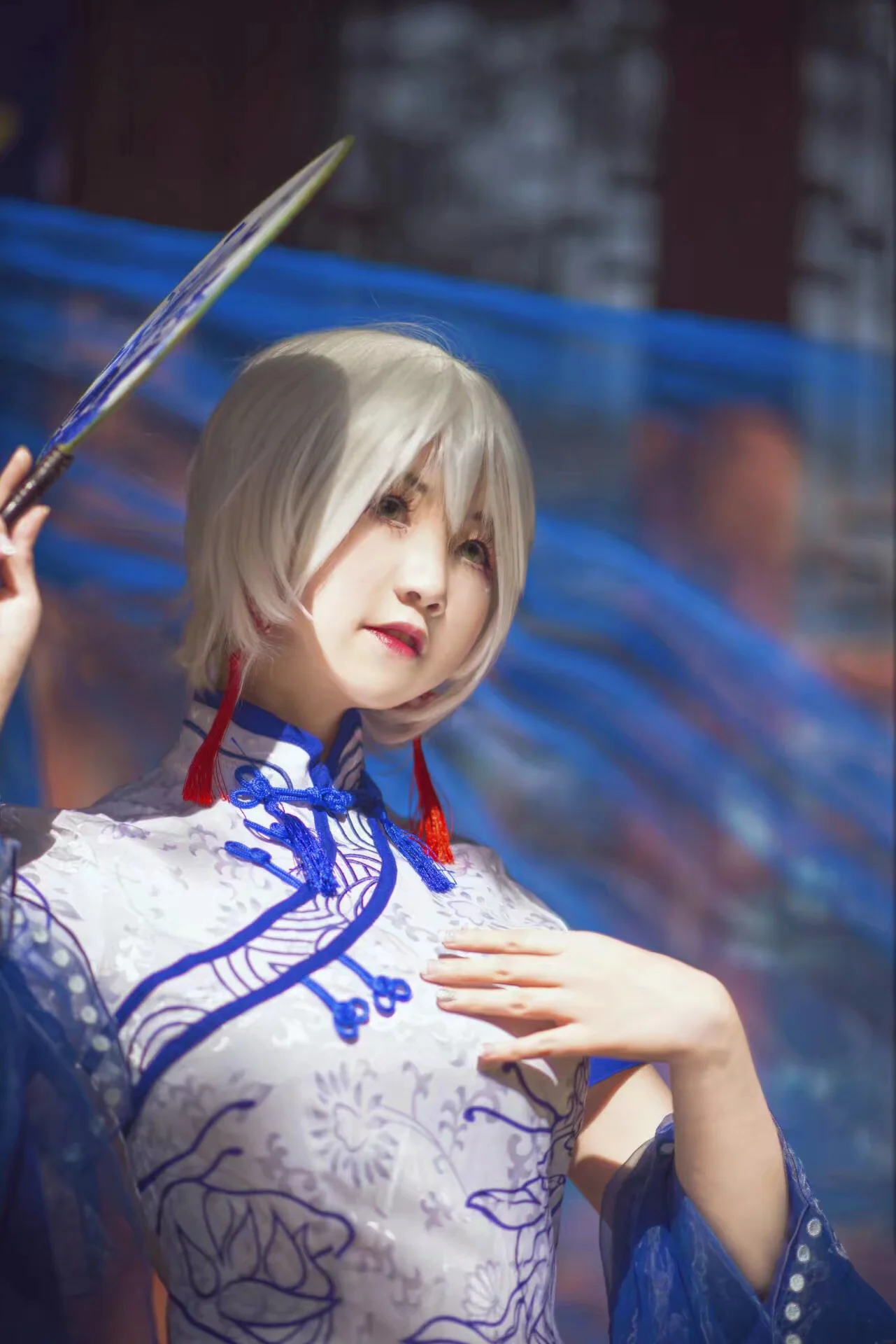V+同人 青花瓷言和COS写真