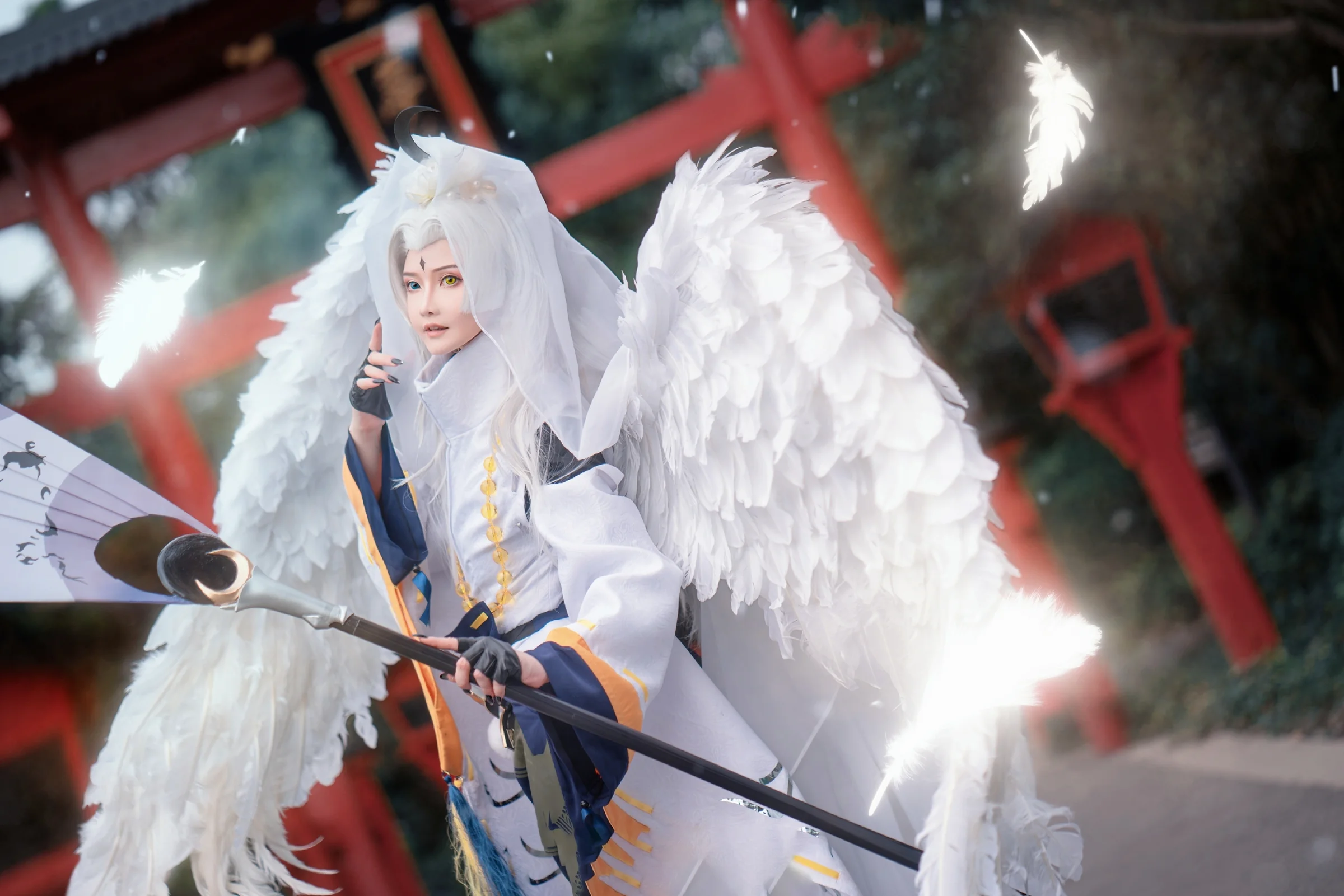 阴阳师 少羽大天狗COS写真