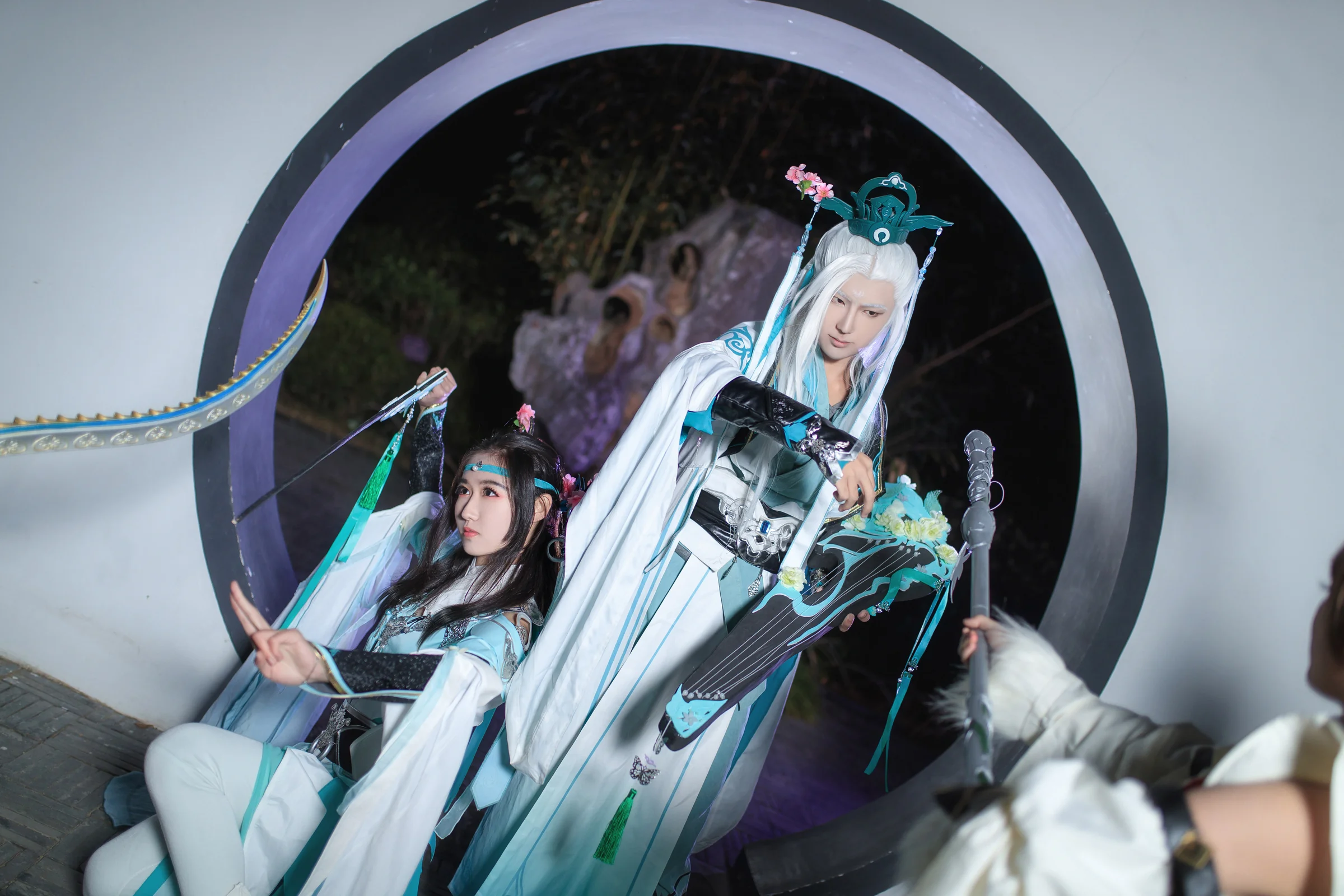 剑网三长歌门 雪河琴娘COS写真