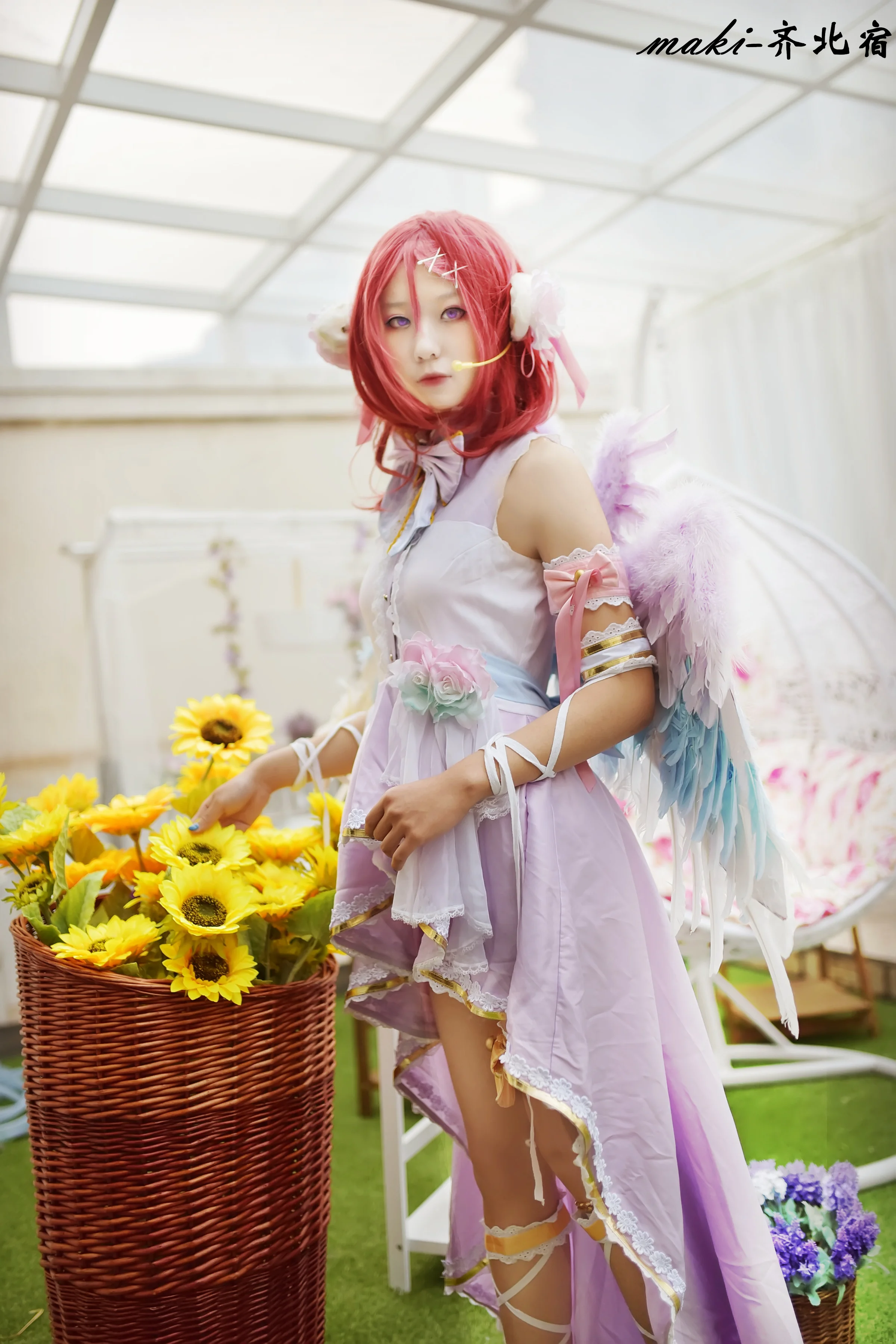 lovelive！西木野真姬白情觉醒COS写真