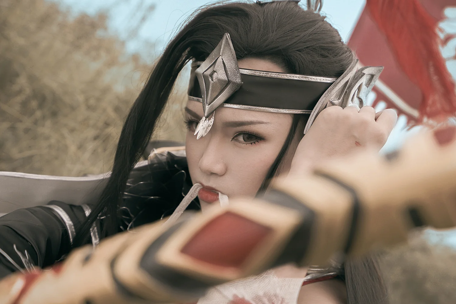 剑网三·天策 · 破虏军娘COS写真 ——“不负铠甲，不恋红妆”