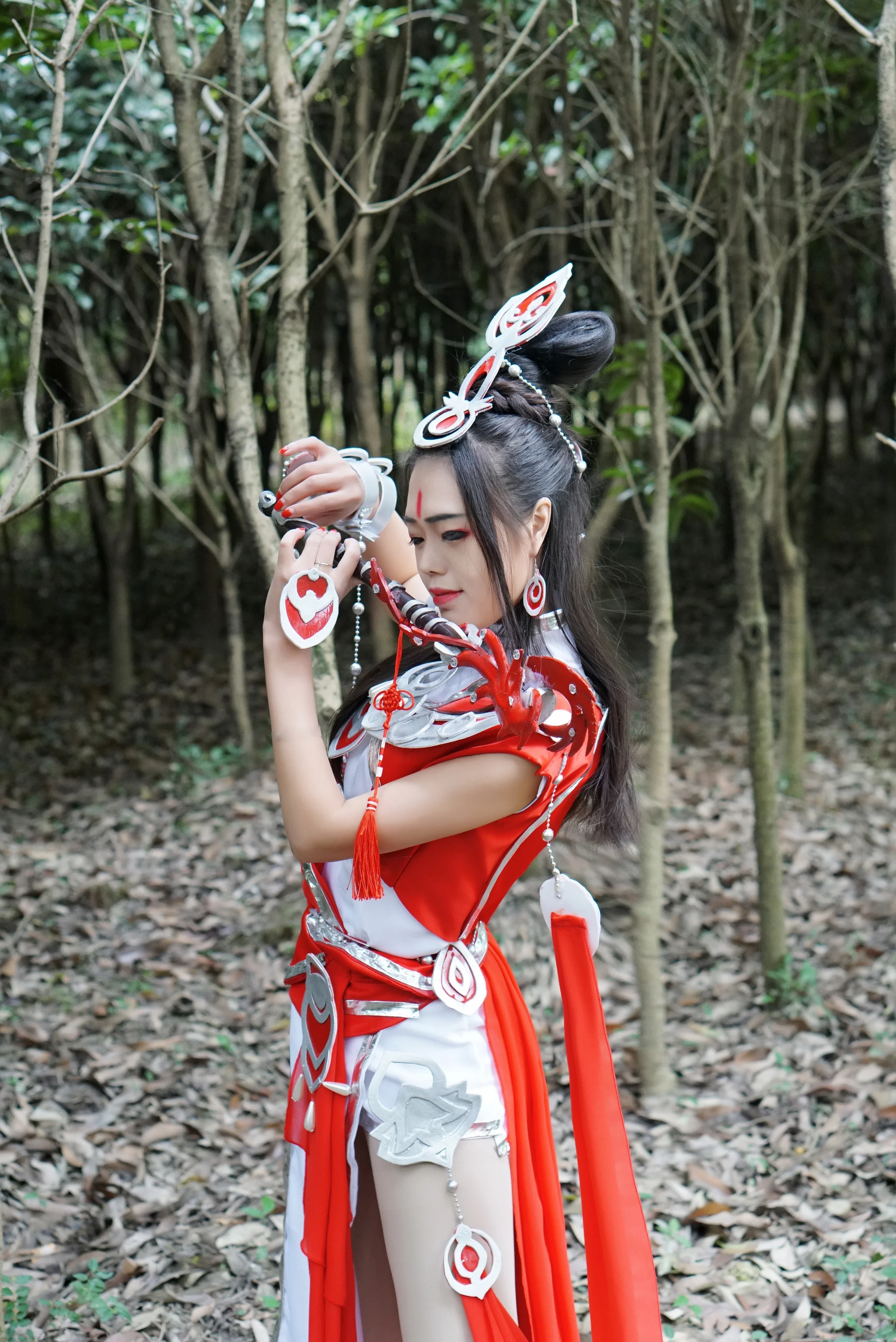 剑侠情缘三 南诏皇宫成女COS写真